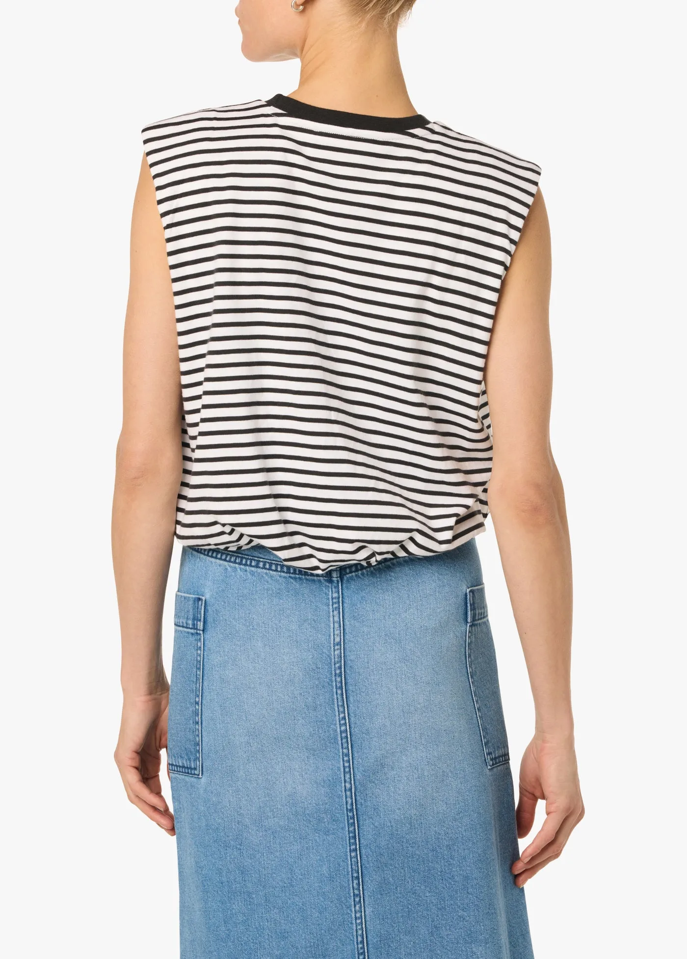 SHORT SLEEVE KNIT TANK sold by Joe's Jeans product image thumbnail 3