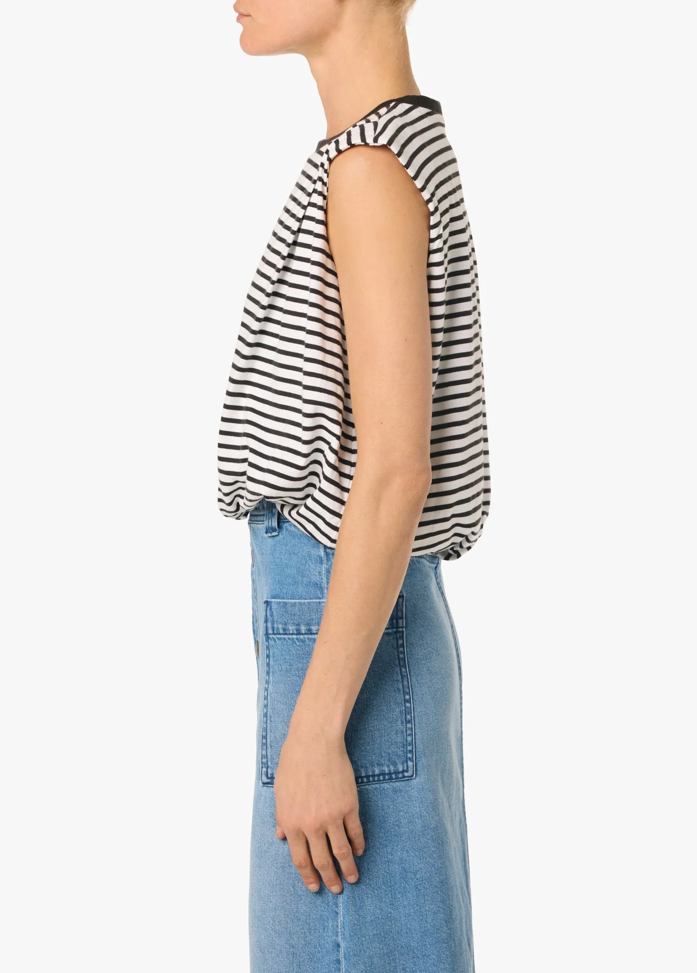 SHORT SLEEVE KNIT TANK sold by Joe's Jeans product image thumbnail 2