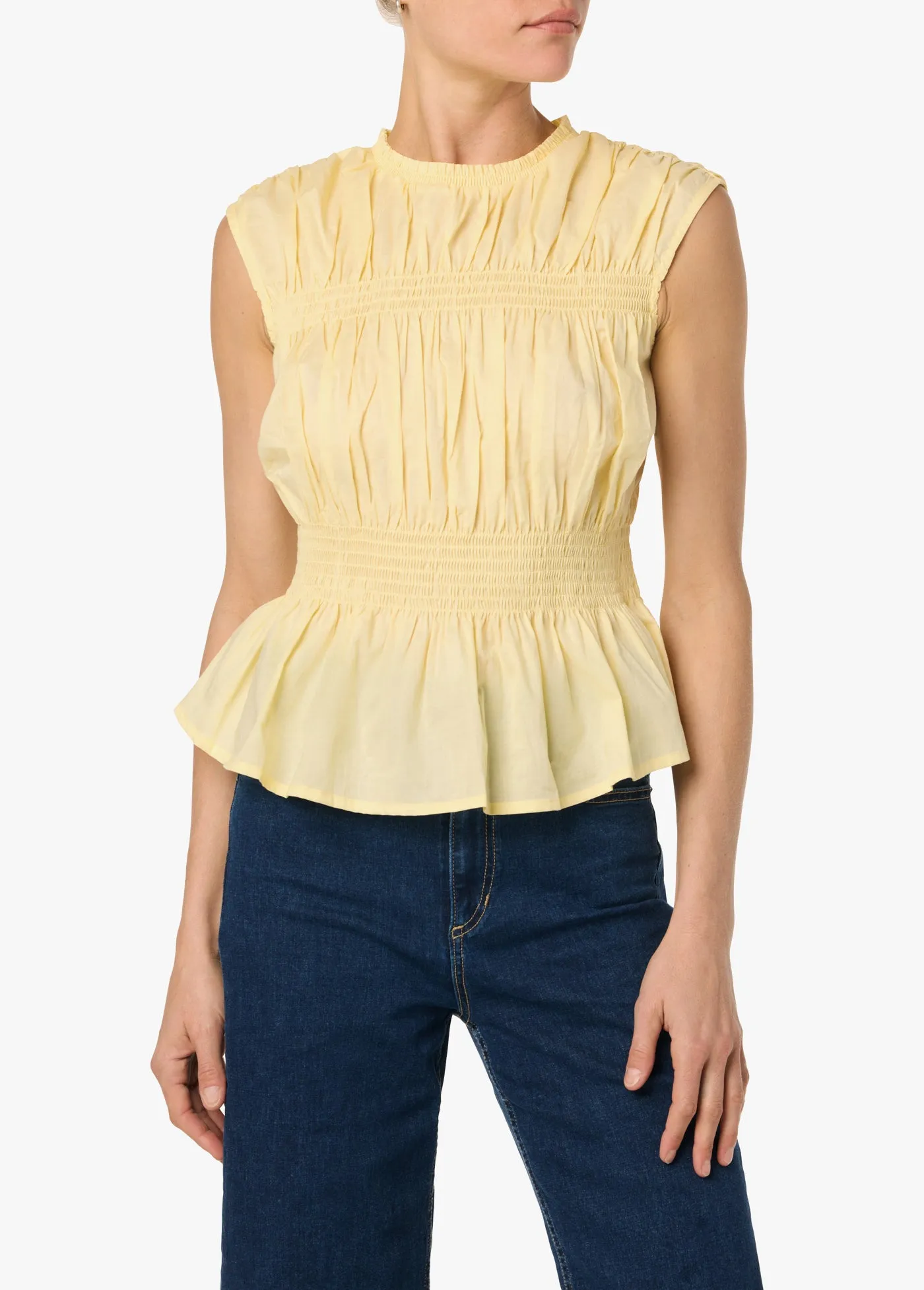 SLEEVELESS VOILE TOP sold by Joe's Jeans