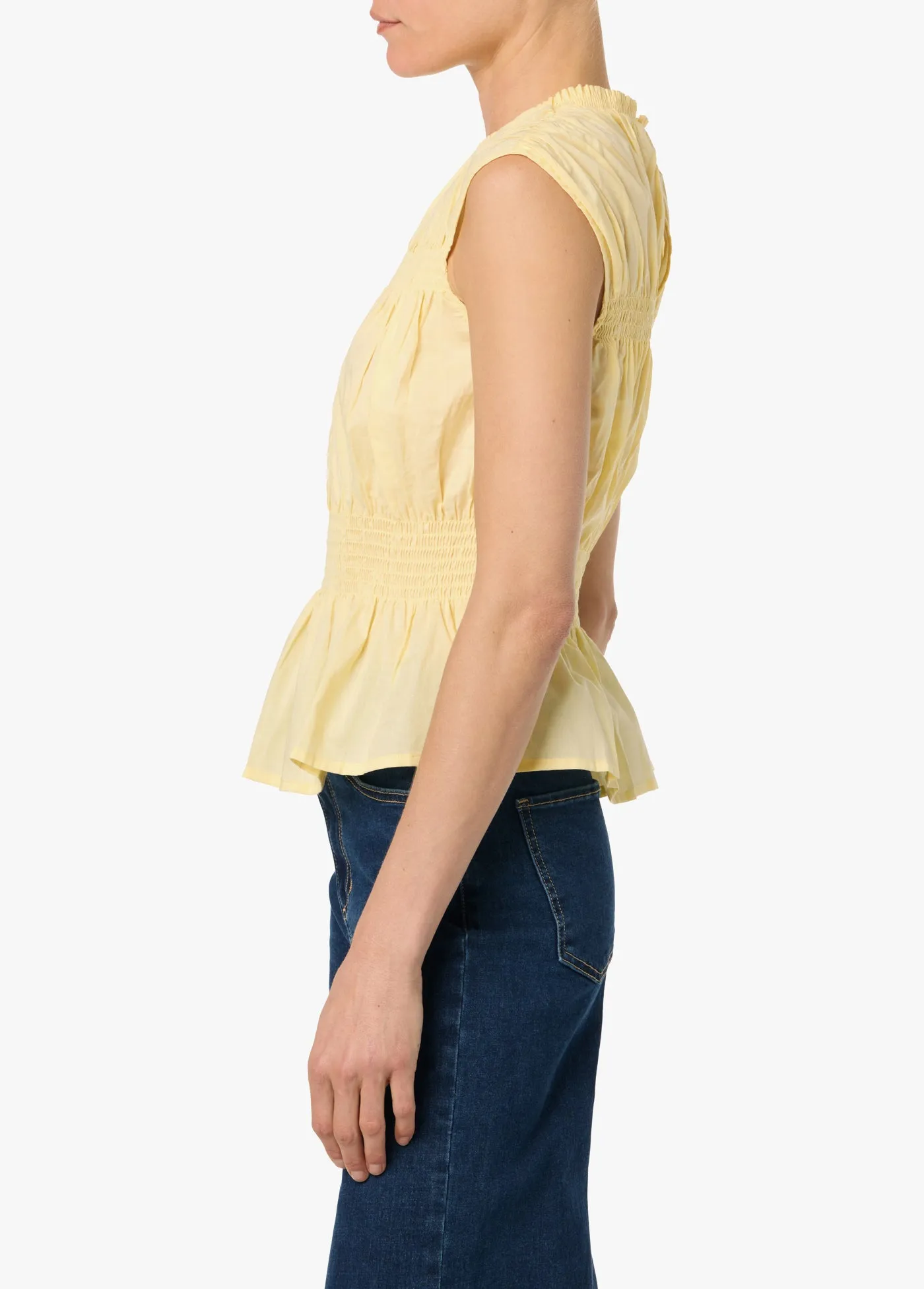 SLEEVELESS VOILE TOP sold by Joe's Jeans product image thumbnail 2