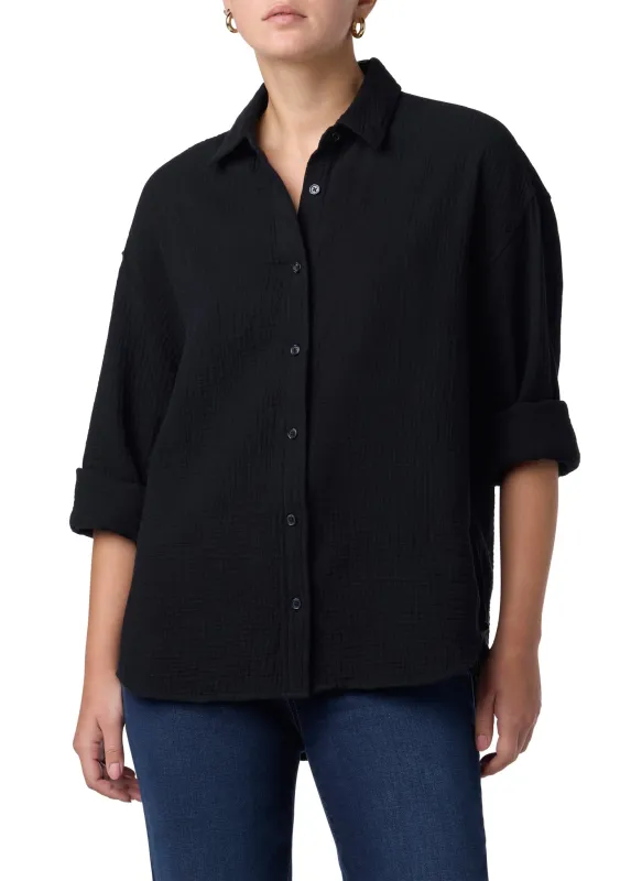 GAUZE L/S BOYFRIEND SHIRT sold by Joe's Jeans