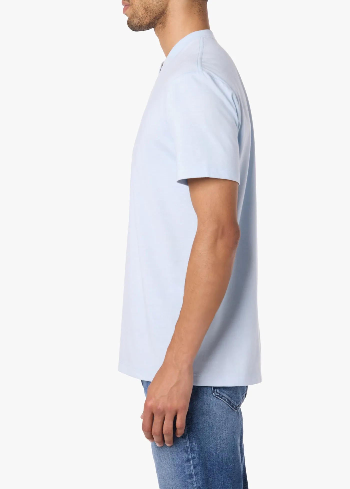 SHORT SLEEVE HENLEY TEE sold by Joe's Jeans product image thumbnail 2