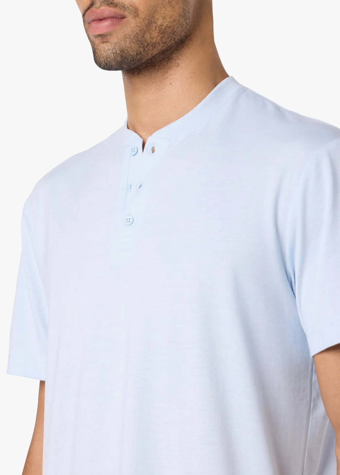 SHORT SLEEVE HENLEY TEE sold by Joe's Jeans product image thumbnail 4