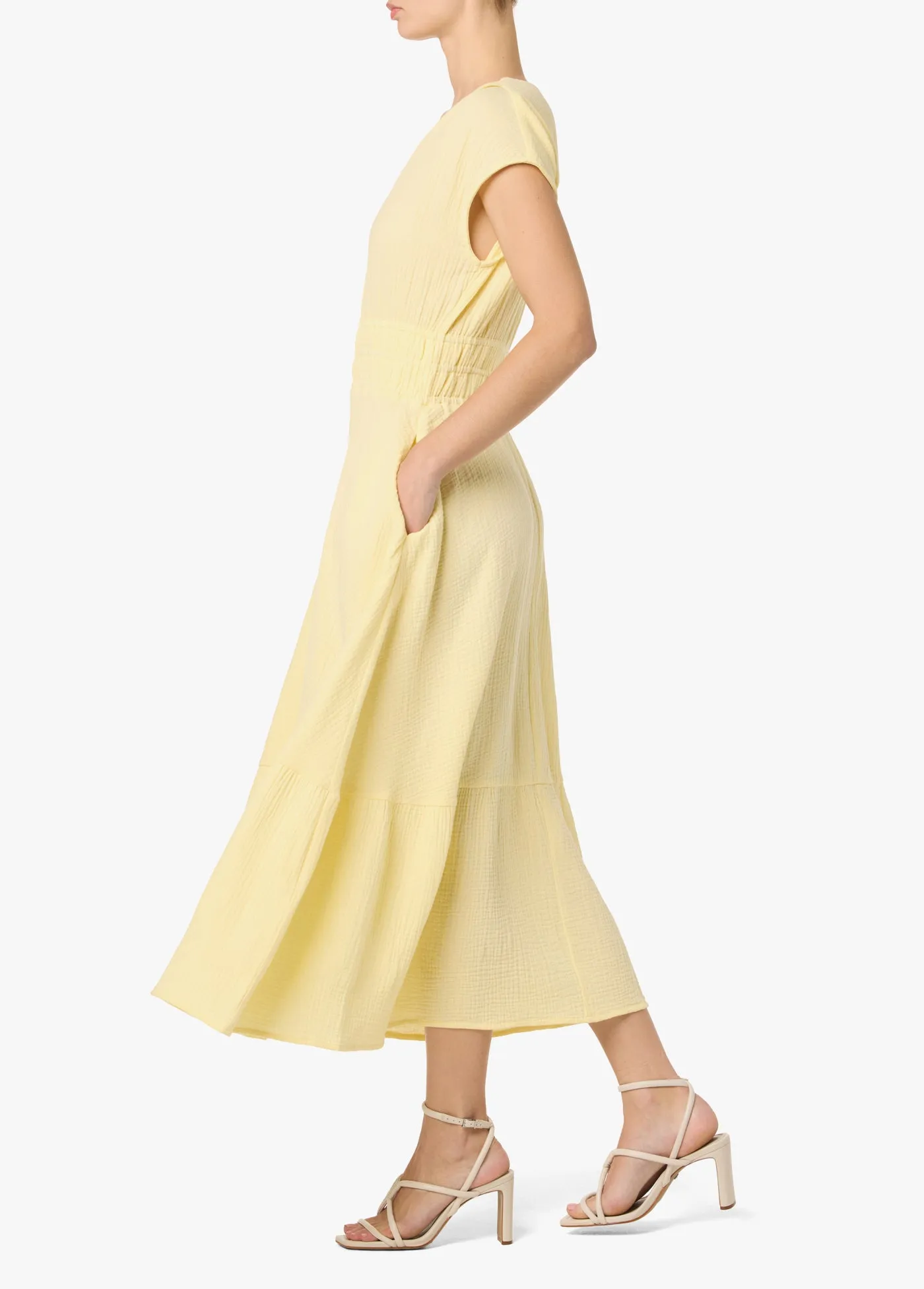 GAUZE MAXI DRESS sold by Joe's Jeans product image thumbnail 2