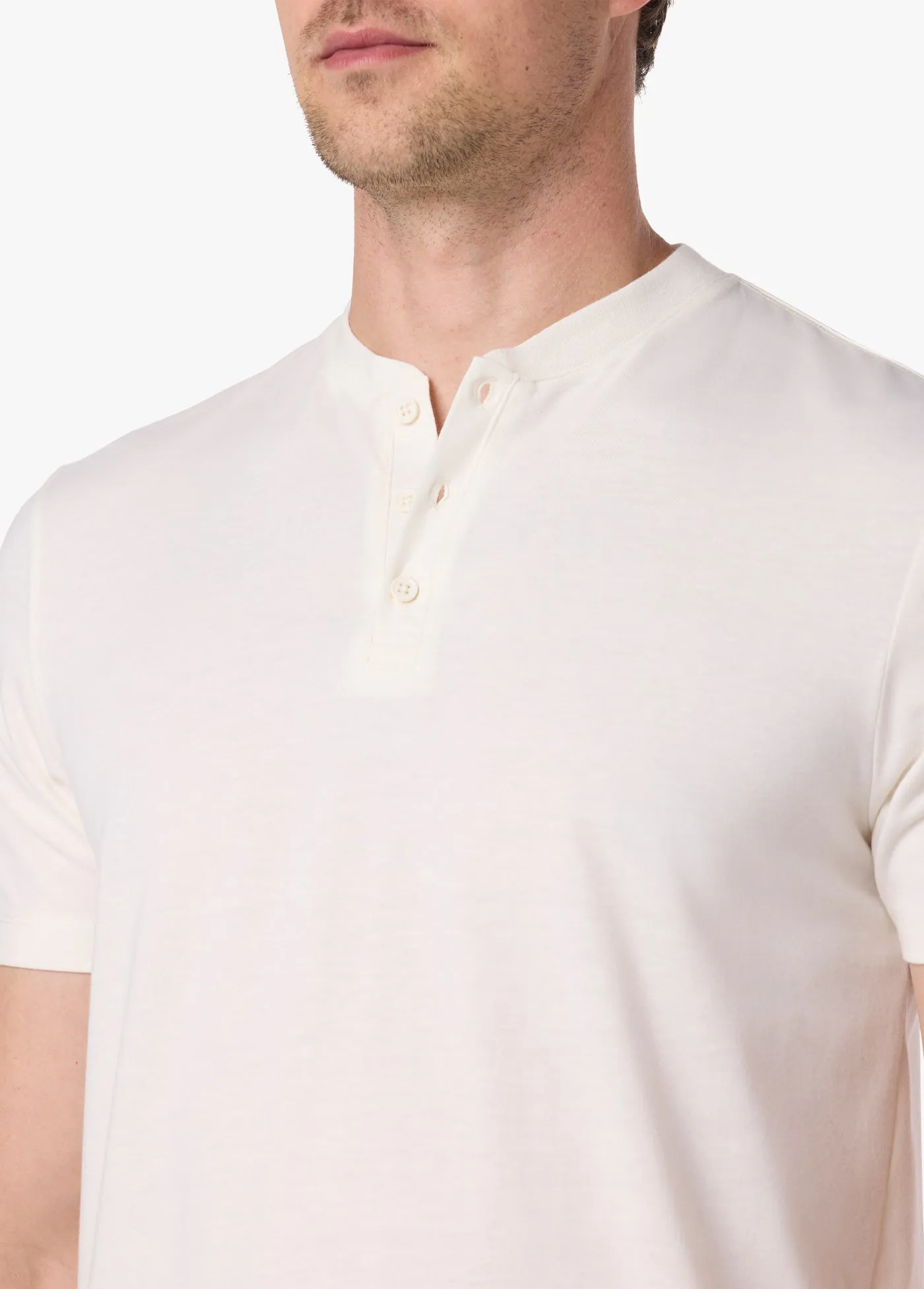 SHORT SLEEVE HENLEY TEE sold by Joe's Jeans product image thumbnail 4