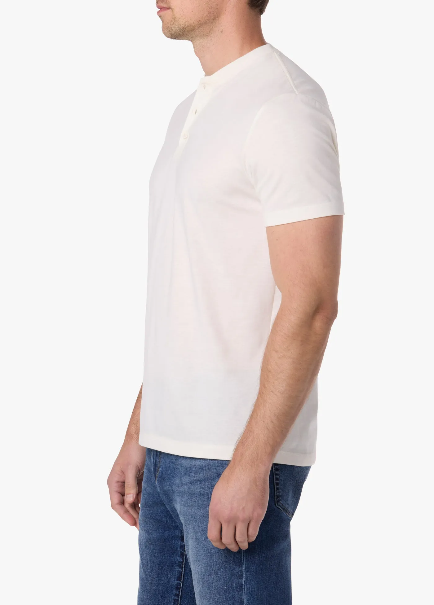 SHORT SLEEVE HENLEY TEE sold by Joe's Jeans product image thumbnail 2
