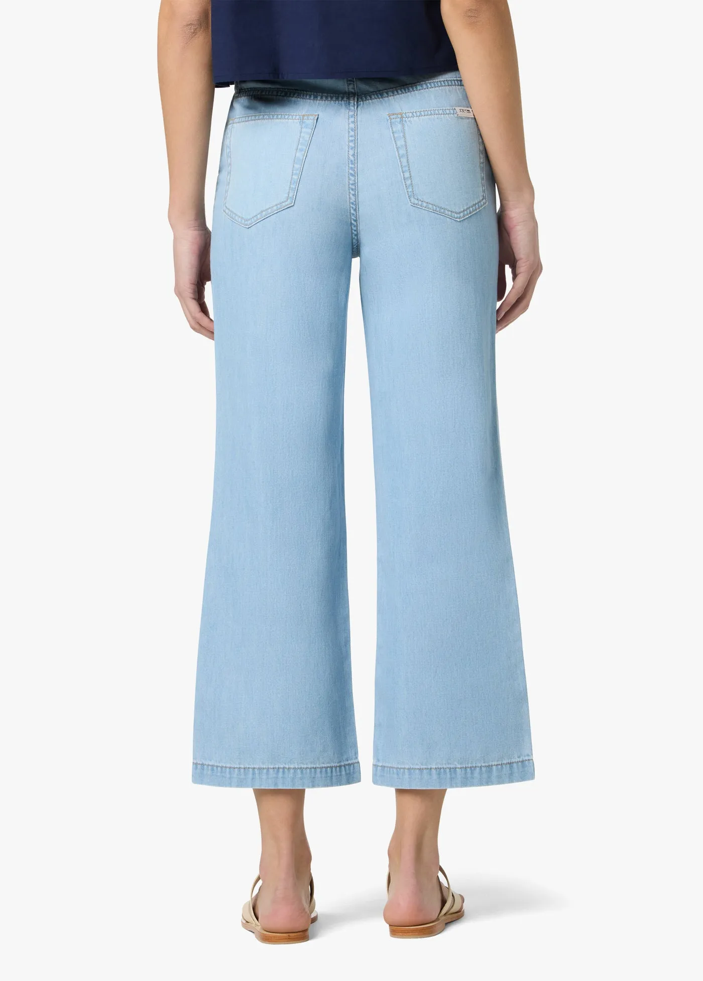 CHAMBRAY HIGH RISE WIDE LEG CROP sold by Joe's Jeans product image thumbnail 3