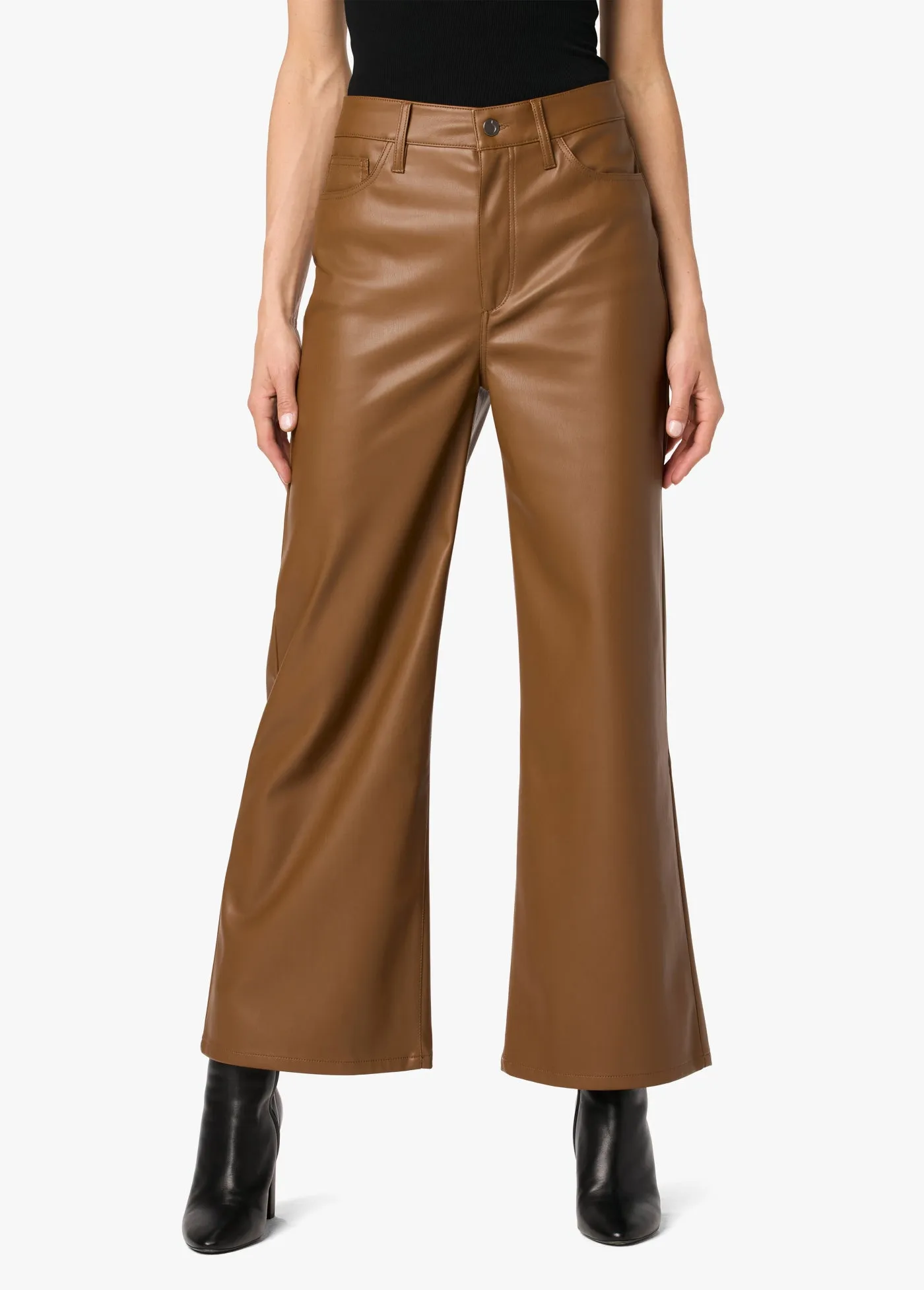 VEGAN LEATHER WIDE LEG ANKLE sold by Joe's Jeans