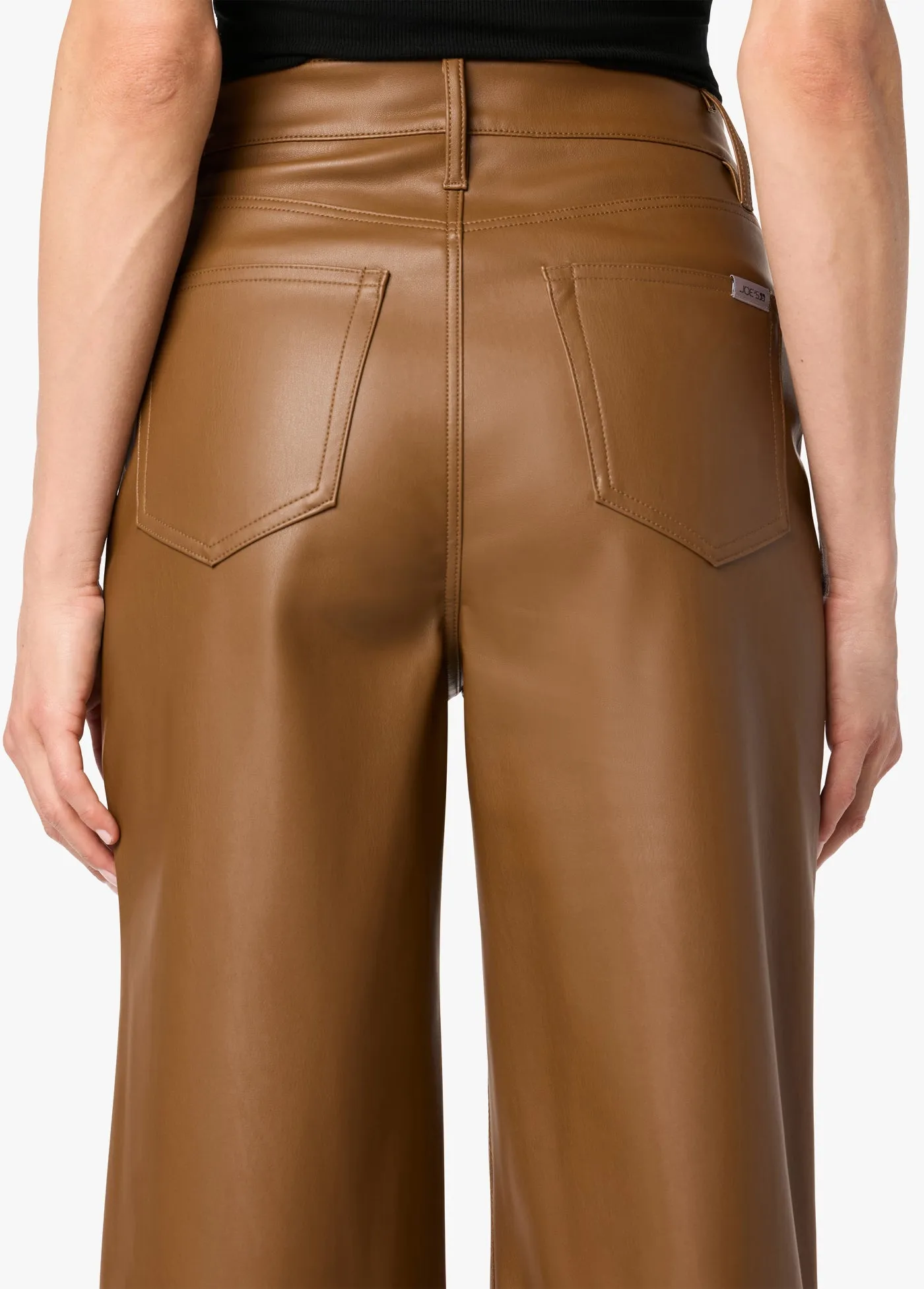 VEGAN LEATHER WIDE LEG ANKLE sold by Joe's Jeans product image thumbnail 5