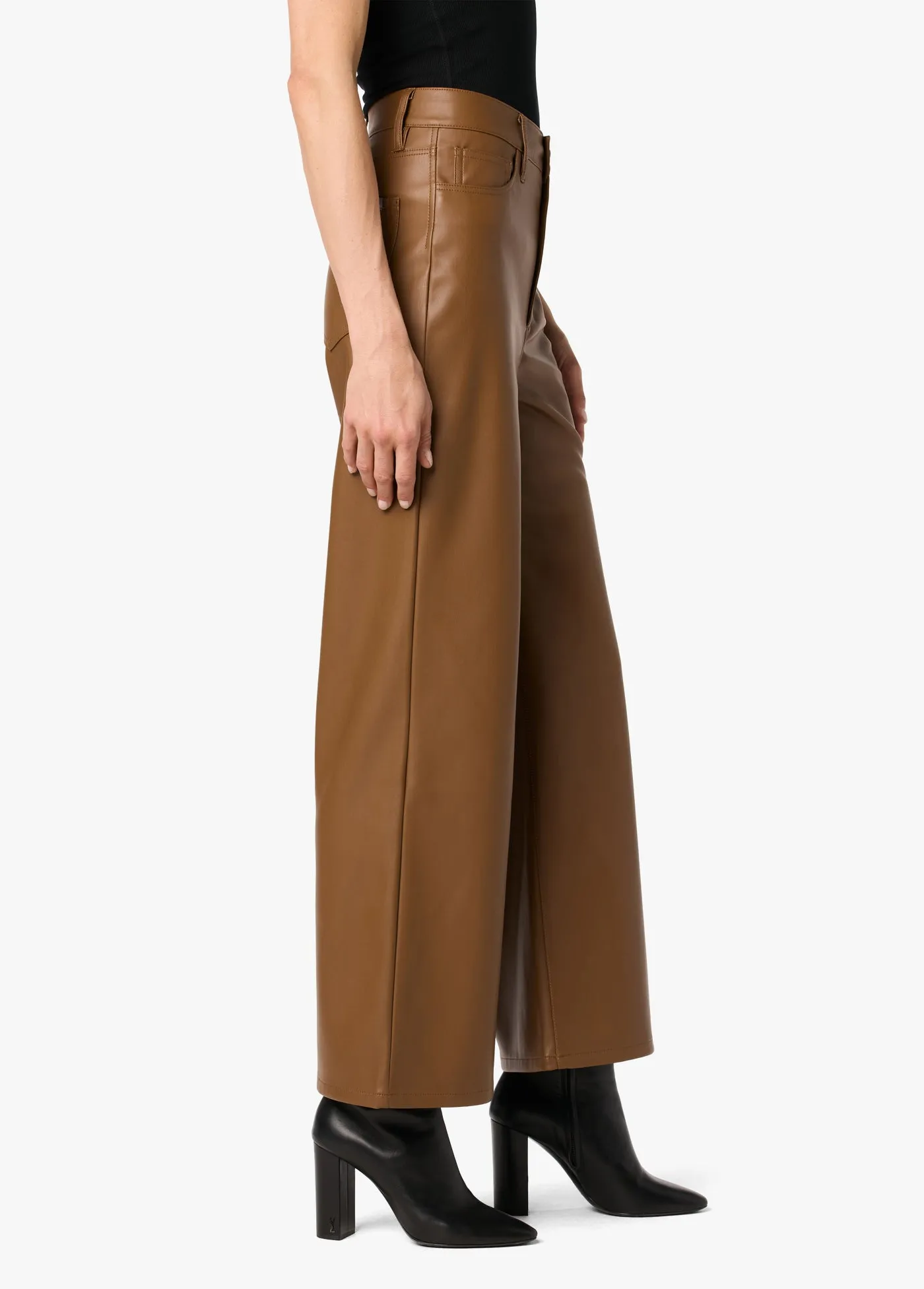 VEGAN LEATHER WIDE LEG ANKLE sold by Joe's Jeans product image thumbnail 2