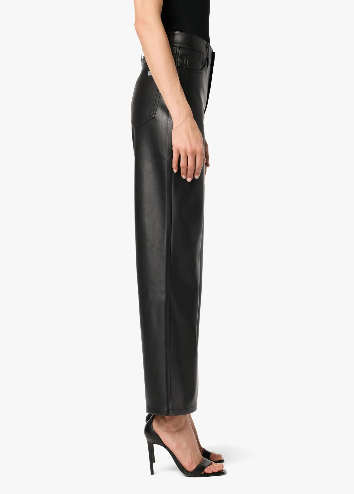 VEGAN LEATHER WIDE LEG ANKLE sold by Joe's Jeans product image thumbnail 2
