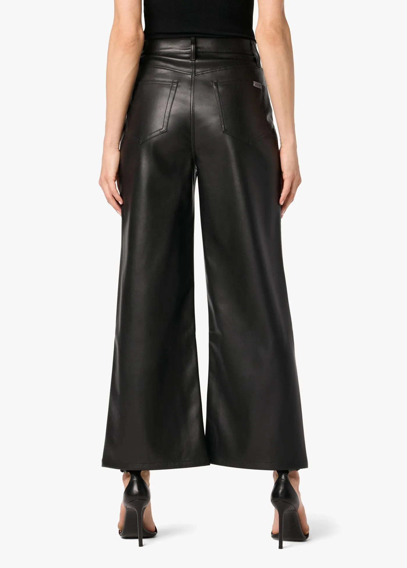 VEGAN LEATHER WIDE LEG ANKLE sold by Joe's Jeans product image thumbnail 3