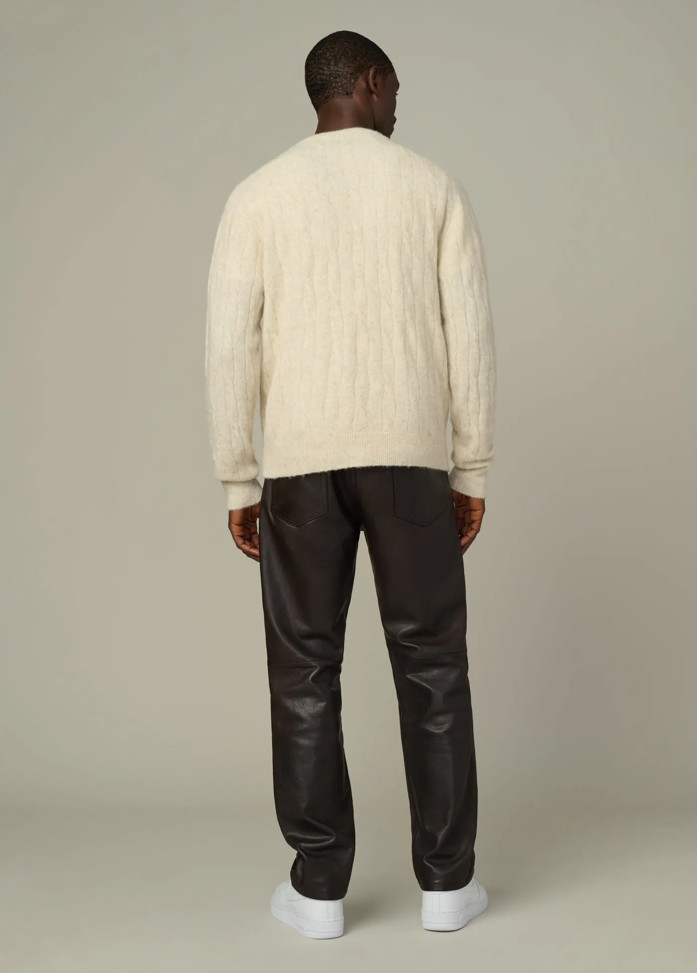 THE ALPACA CABLE SWEATER sold by Joe's Jeans product image thumbnail 4