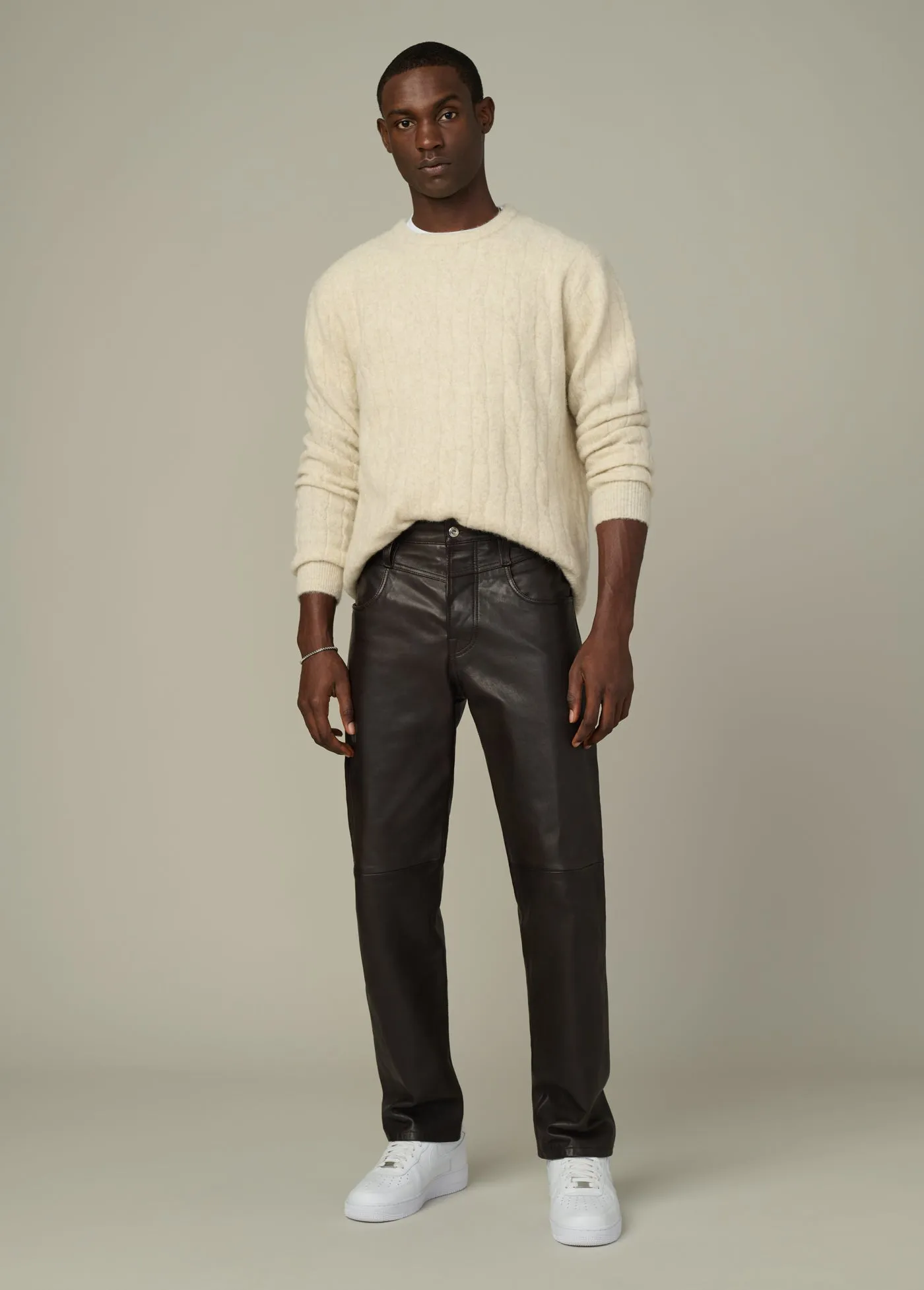 THE ALPACA CABLE SWEATER sold by Joe's Jeans product image thumbnail 2