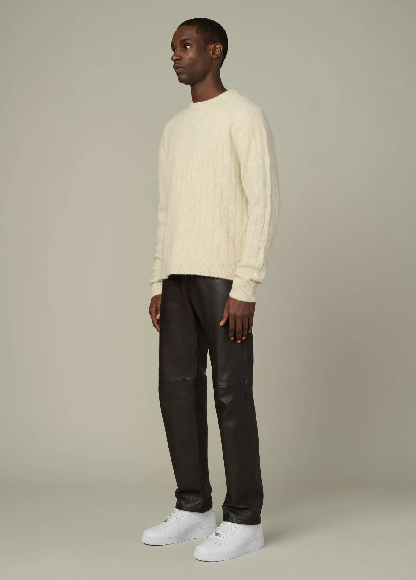 THE ALPACA CABLE SWEATER sold by Joe's Jeans product image thumbnail 3