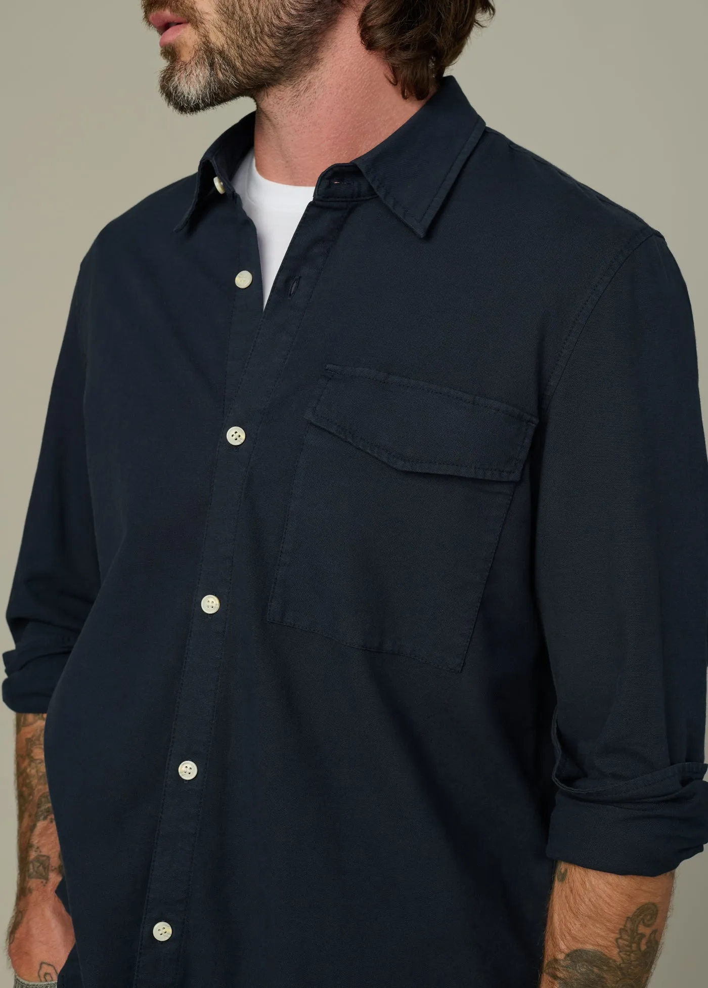 THE REYNOLDS WORKWEAR SHIRT sold by Joe's Jeans product image thumbnail 5