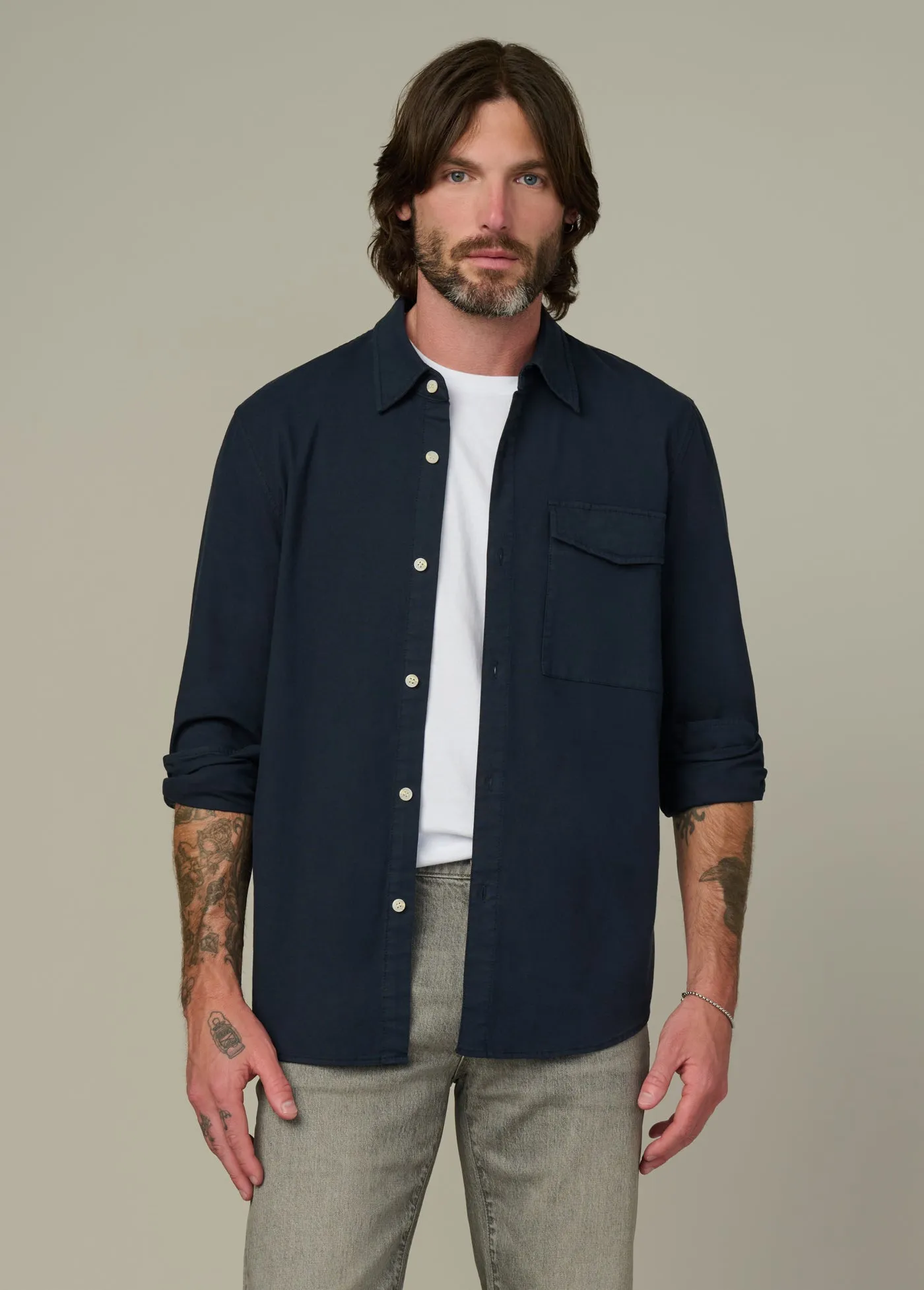 THE REYNOLDS WORKWEAR SHIRT sold by Joe's Jeans