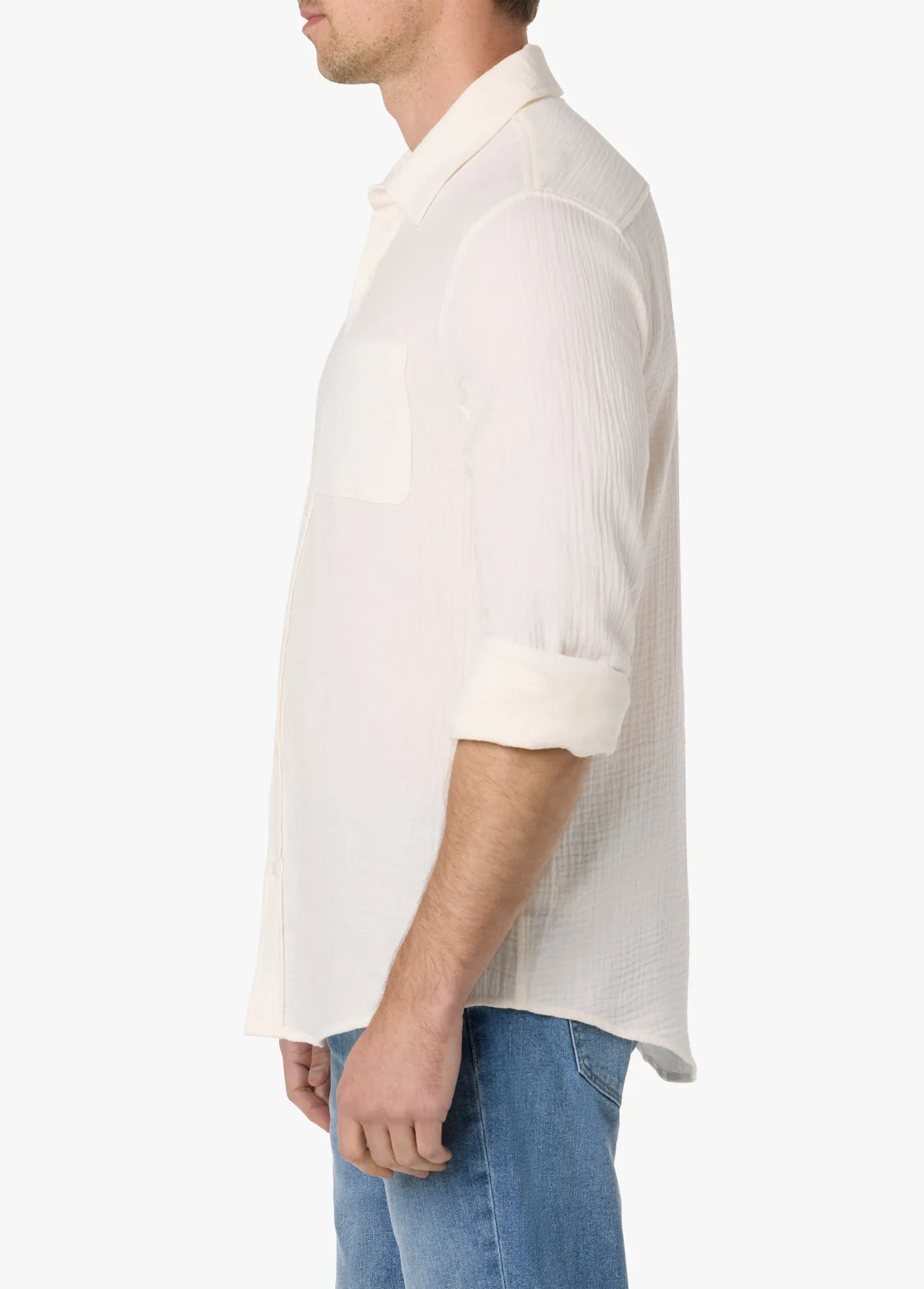 LONG SLEEVE GAUZE SHIRT sold by Joe's Jeans product image thumbnail 2