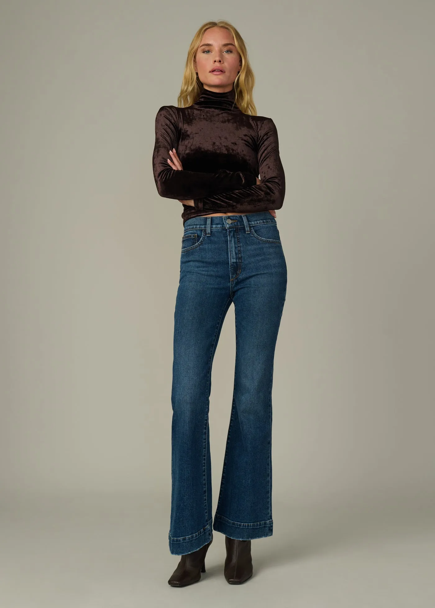 THE VELVET TONY LONG SLEEVE TOP sold by Joe's Jeans product image thumbnail 2