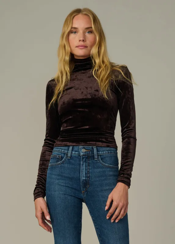 THE VELVET TONY LONG SLEEVE TOP sold by Joe's Jeans