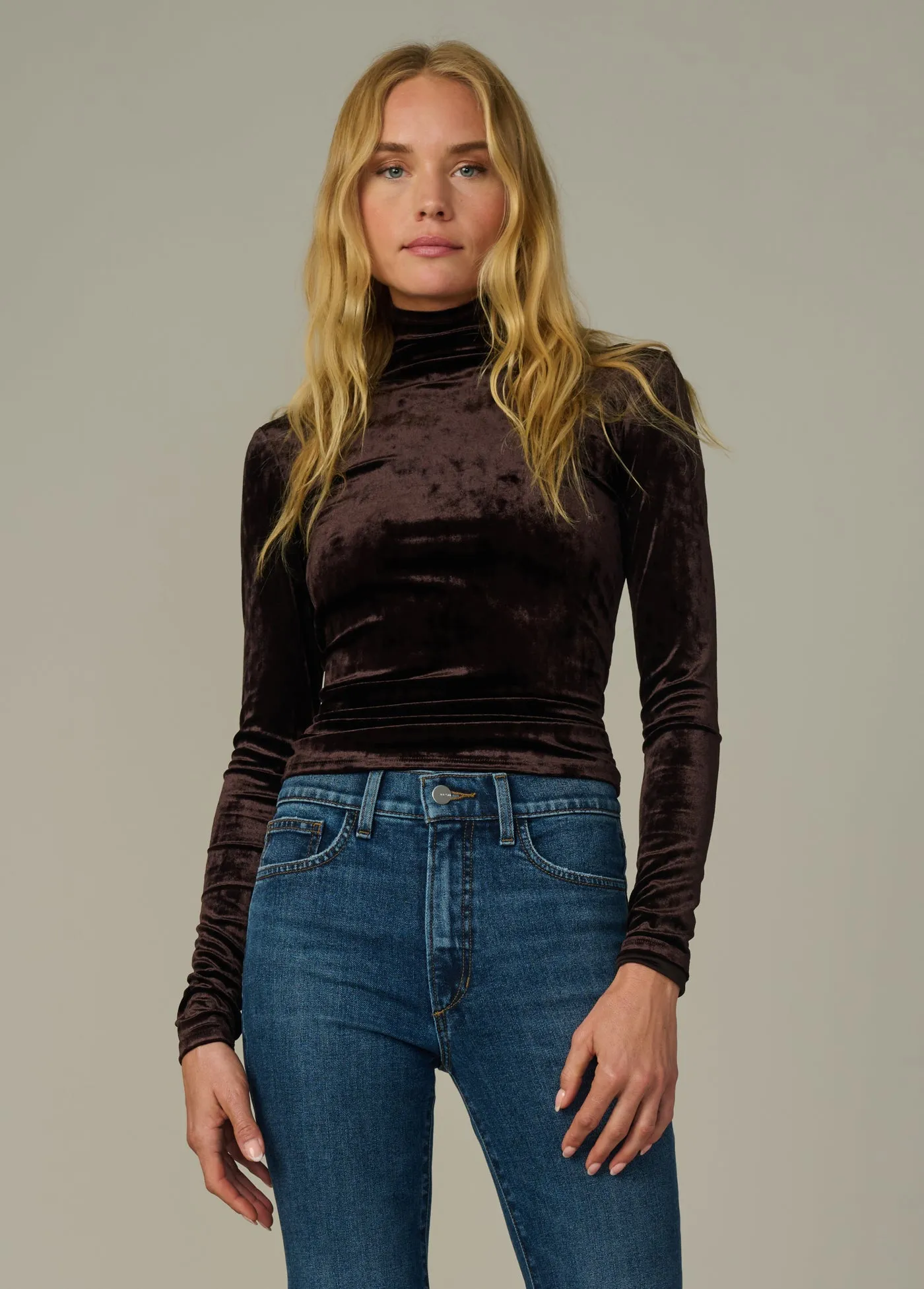 THE VELVET TONY LONG SLEEVE TOP sold by Joe's Jeans