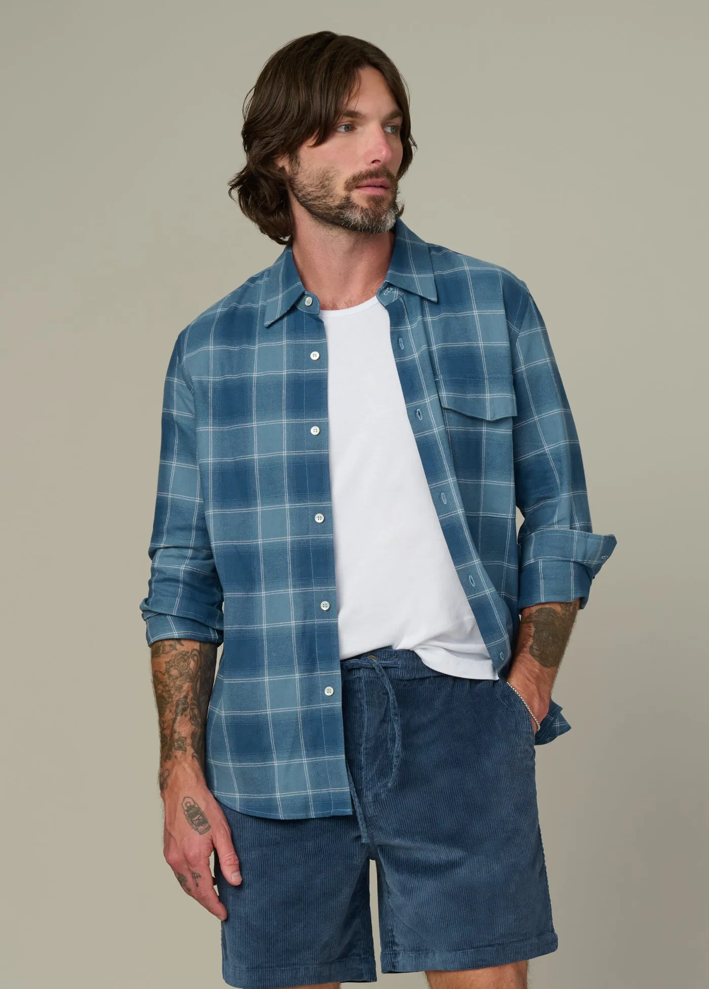 THE REYNOLDS PLAID SHIRT sold by Joe's Jeans