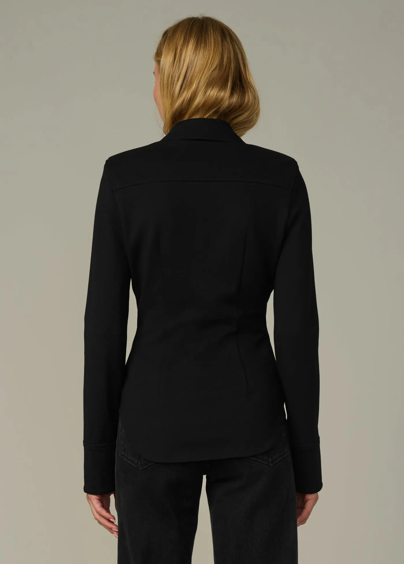 THE CLARA CINCHED BLAZER sold by Joe's Jeans product image thumbnail 4