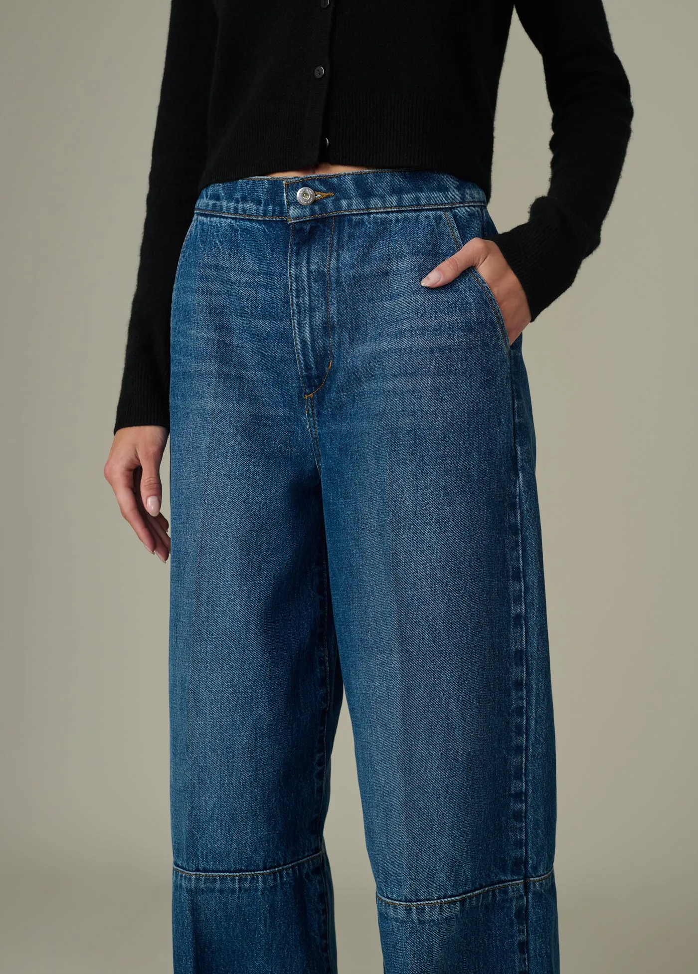 THE SEAMED HARLOWE TROUSER sold by Joe's Jeans product image thumbnail 5