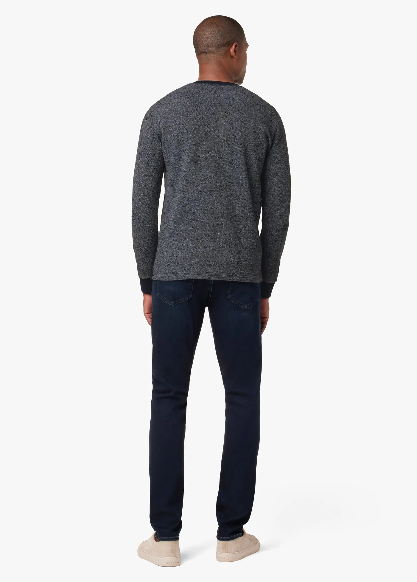 TATE WAFFLE HENLEY sold by Joe's Jeans product image thumbnail 5