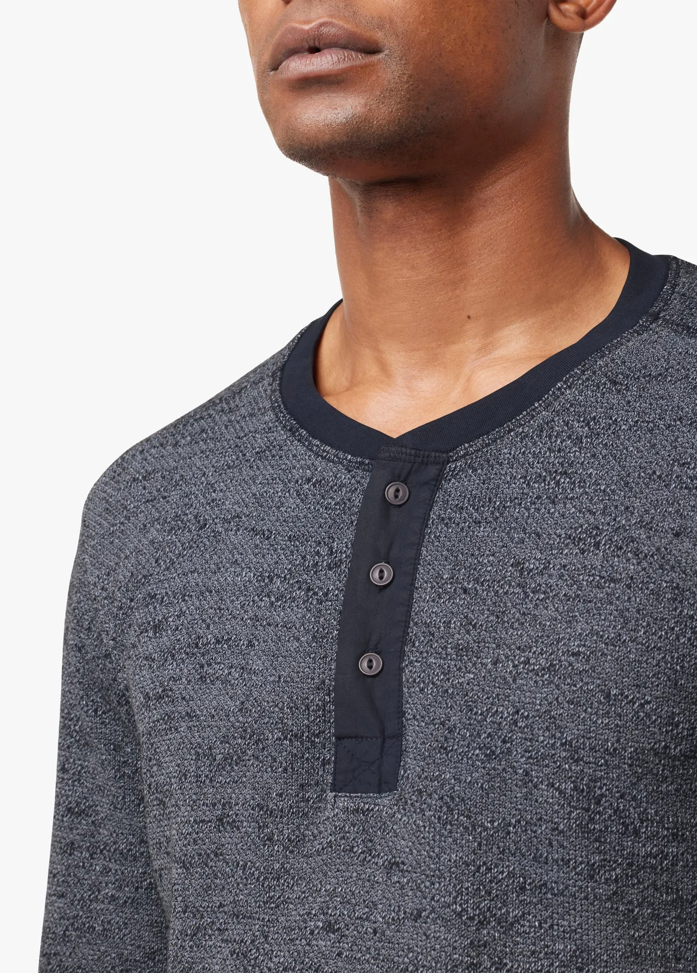 TATE WAFFLE HENLEY sold by Joe's Jeans product image thumbnail 3