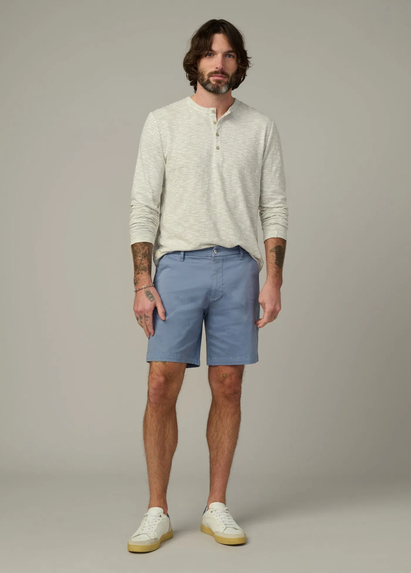 THE STRIPED HENLEY sold by Joe's Jeans product image thumbnail 2