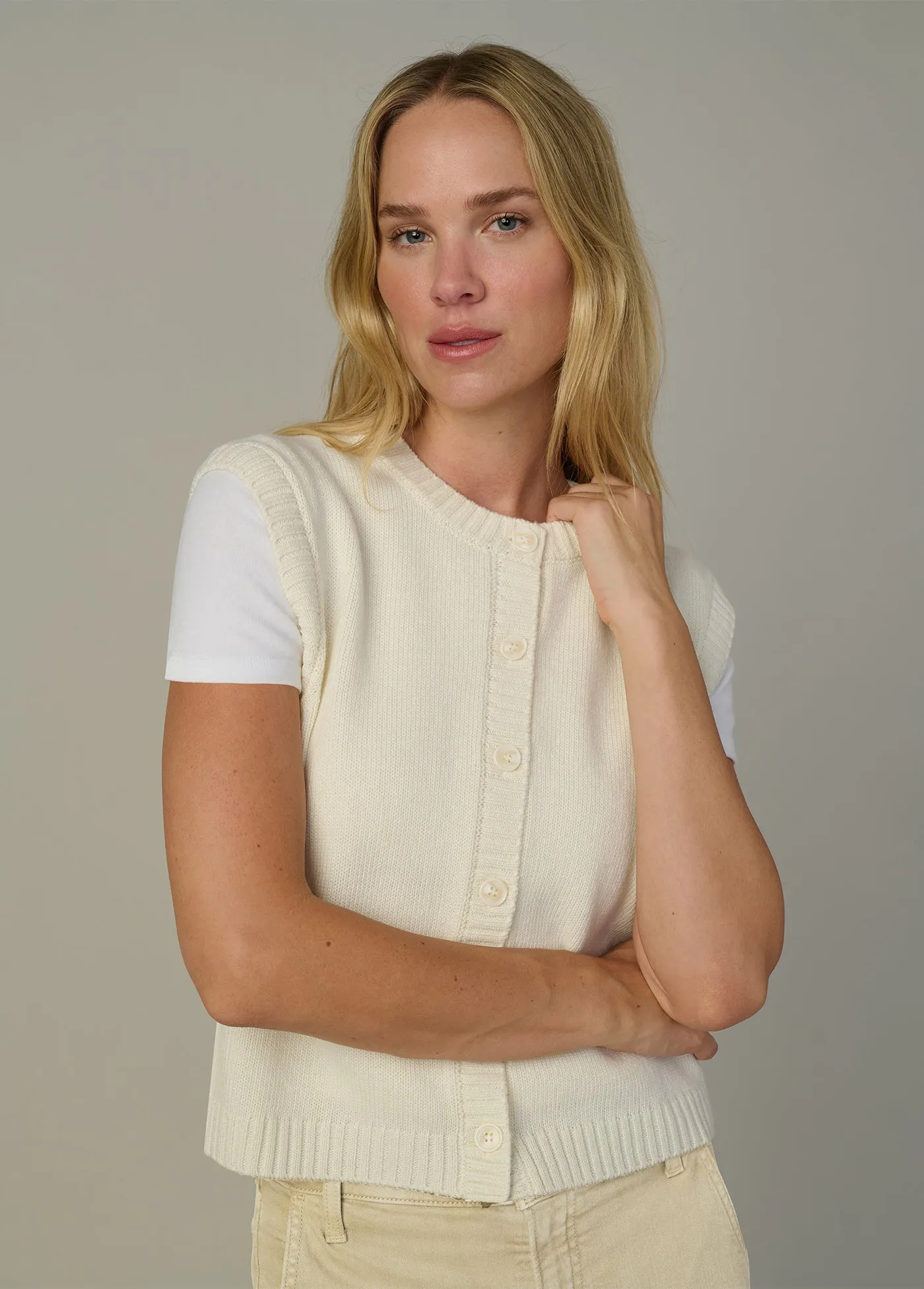 THE NOA CARDIGAN VEST sold by Joe's Jeans product image thumbnail 5