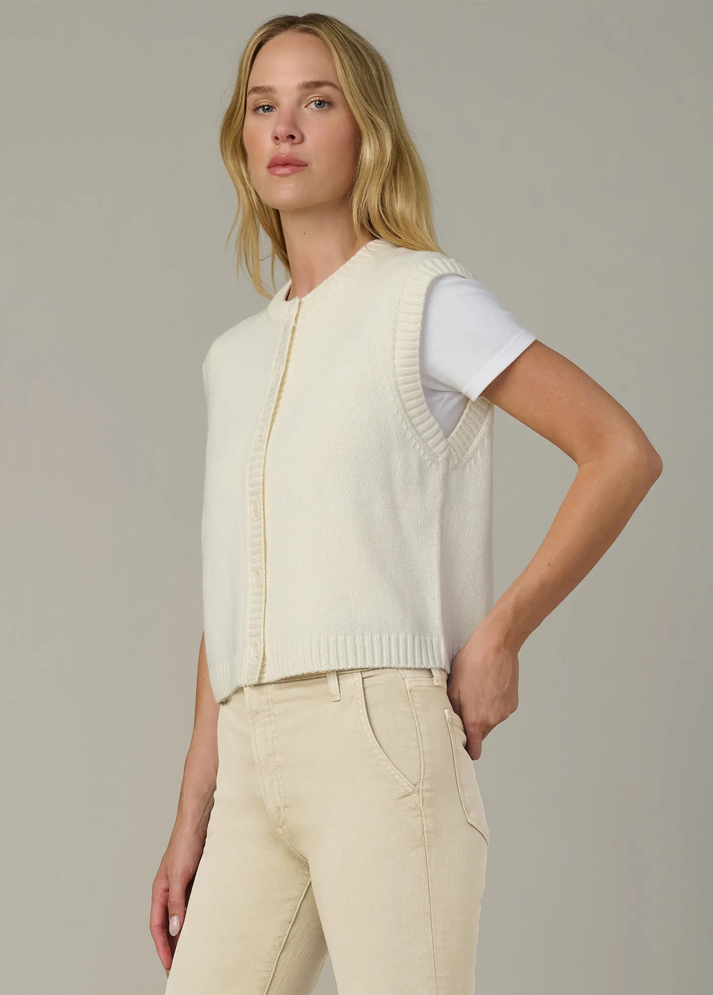 THE NOA CARDIGAN VEST sold by Joe's Jeans product image thumbnail 3