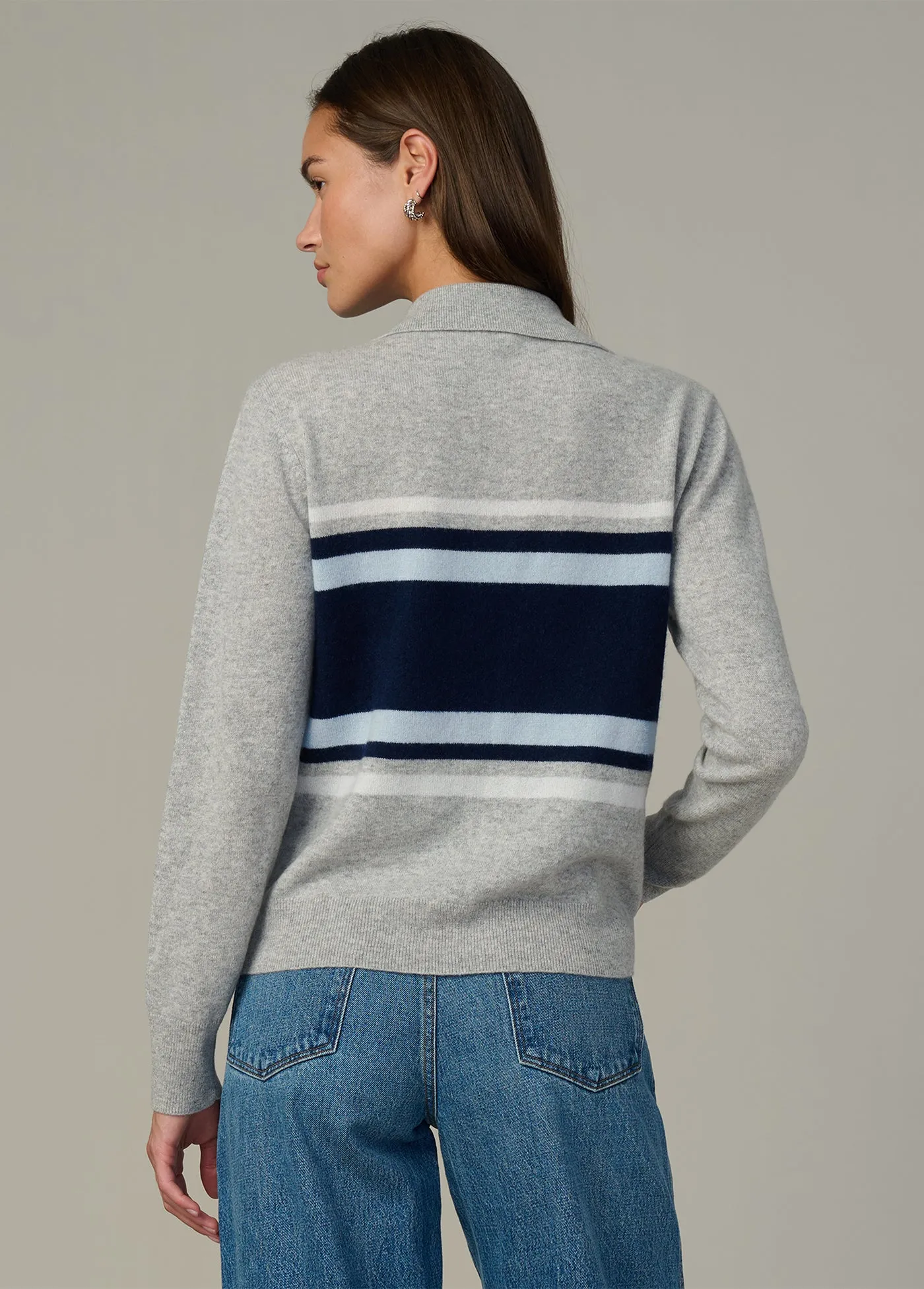 THE LONG SLEEVE CASHMERE POLO sold by Joe's Jeans product image thumbnail 4