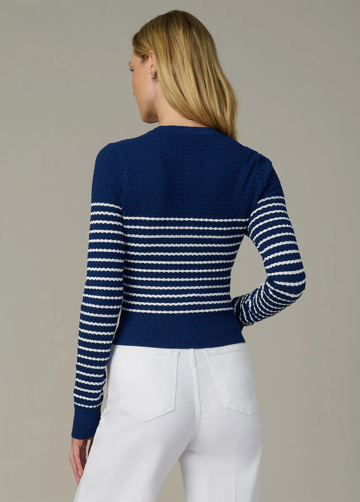 THE POINTELLE DANI CARDIGAN sold by Joe's Jeans product image thumbnail 4