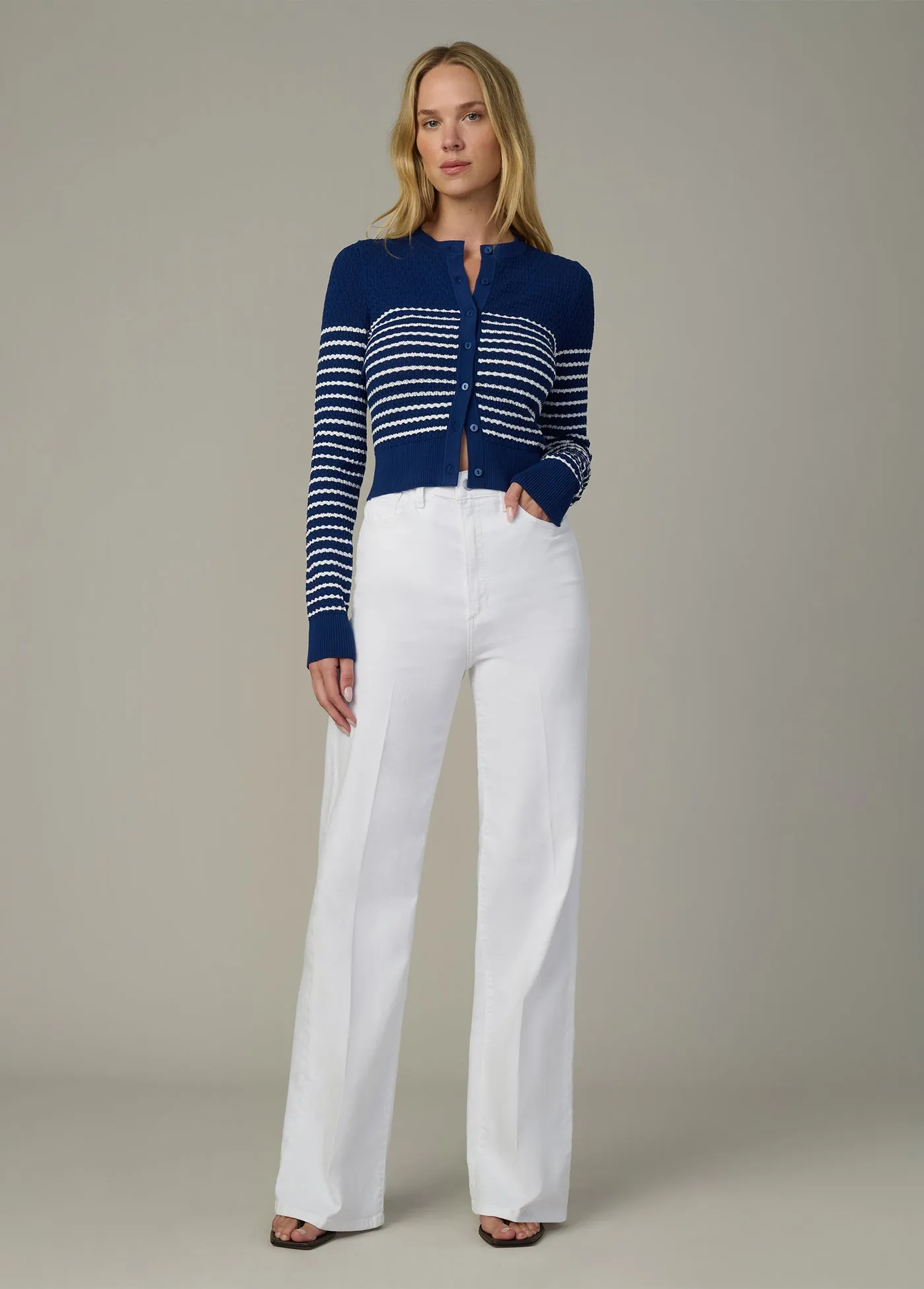 THE POINTELLE DANI CARDIGAN sold by Joe's Jeans product image thumbnail 2