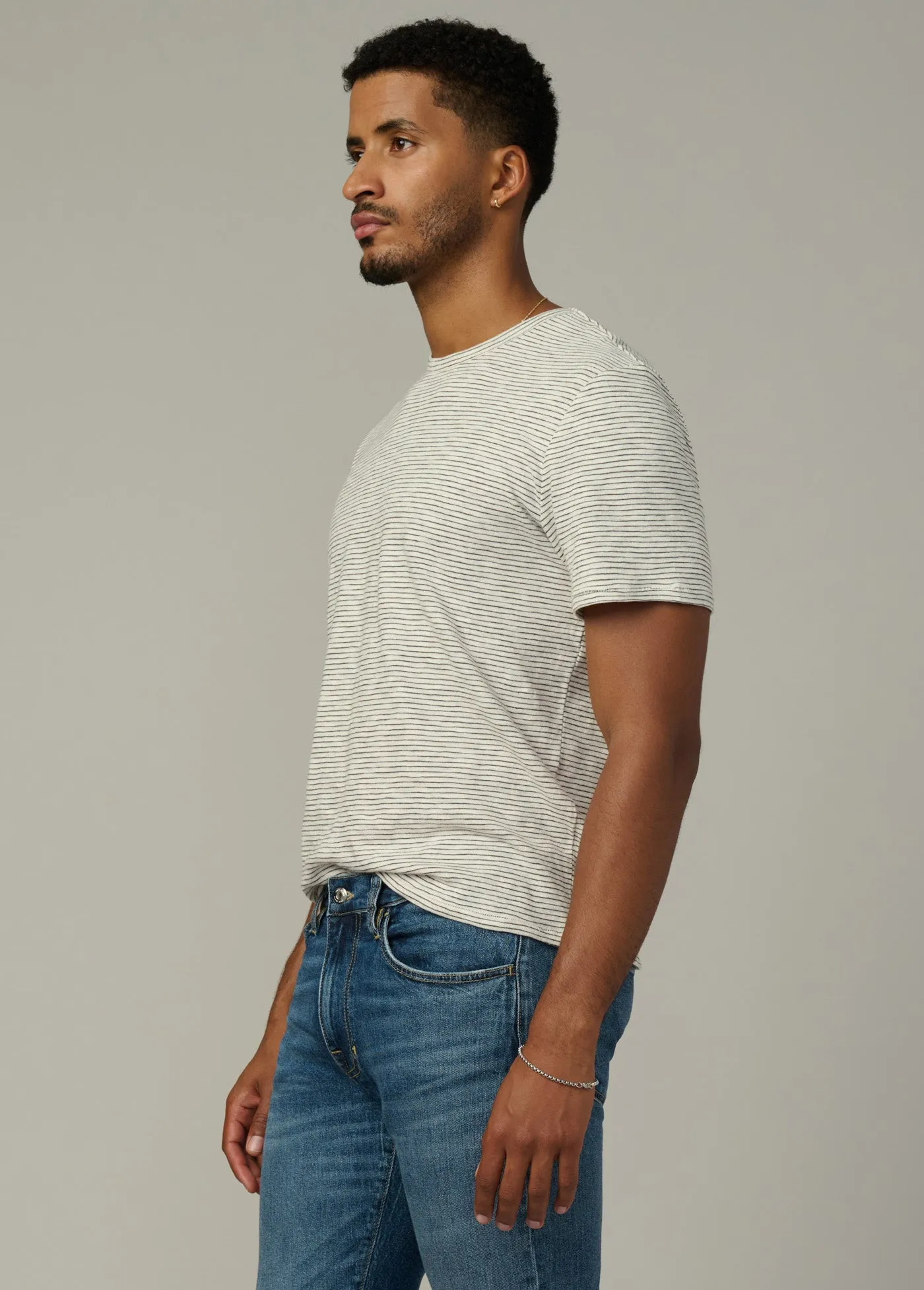 THE STRIPE TEE sold by Joe's Jeans product image thumbnail 3