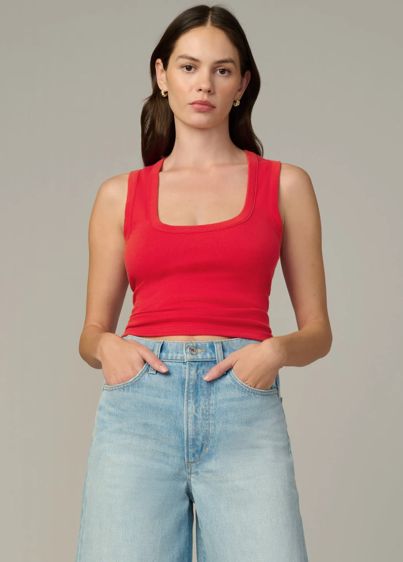 THE U-NECK TANK sold by Joe's Jeans
