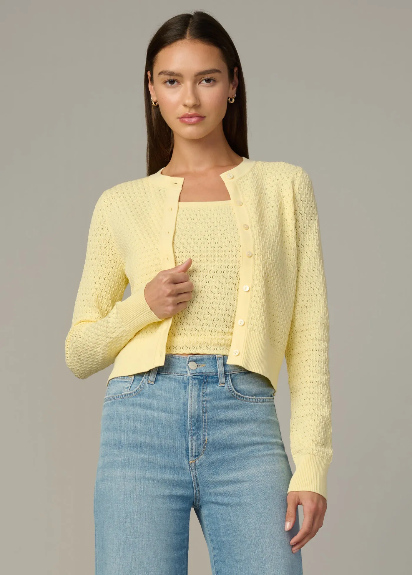 THE POINTELLE DANI CARDIGAN sold by Joe's Jeans