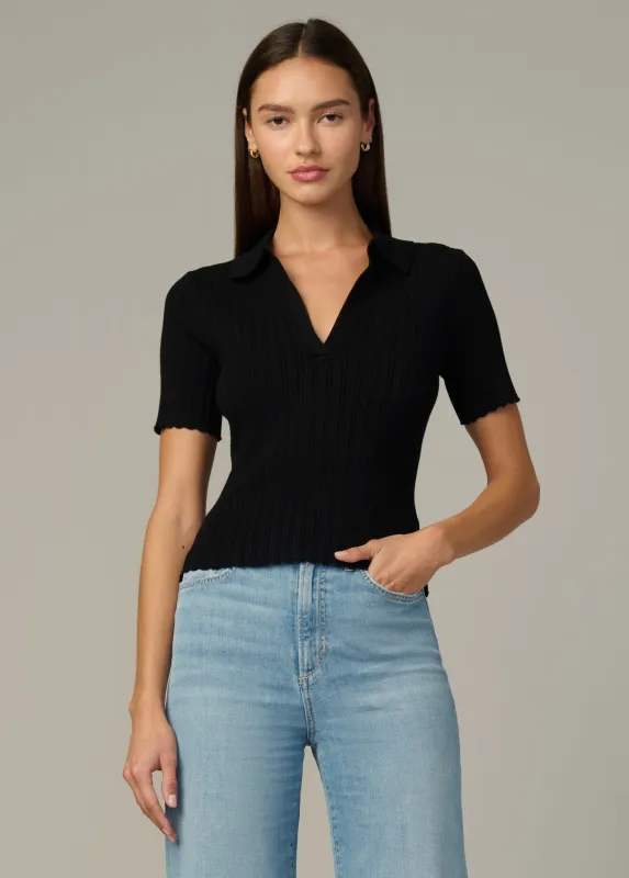 THE JESS POINTELLE POLO SHIRT made by Joe's Jeans