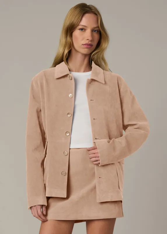 THE VEGAN SUEDE CHORE COAT made by Joe's Jeans