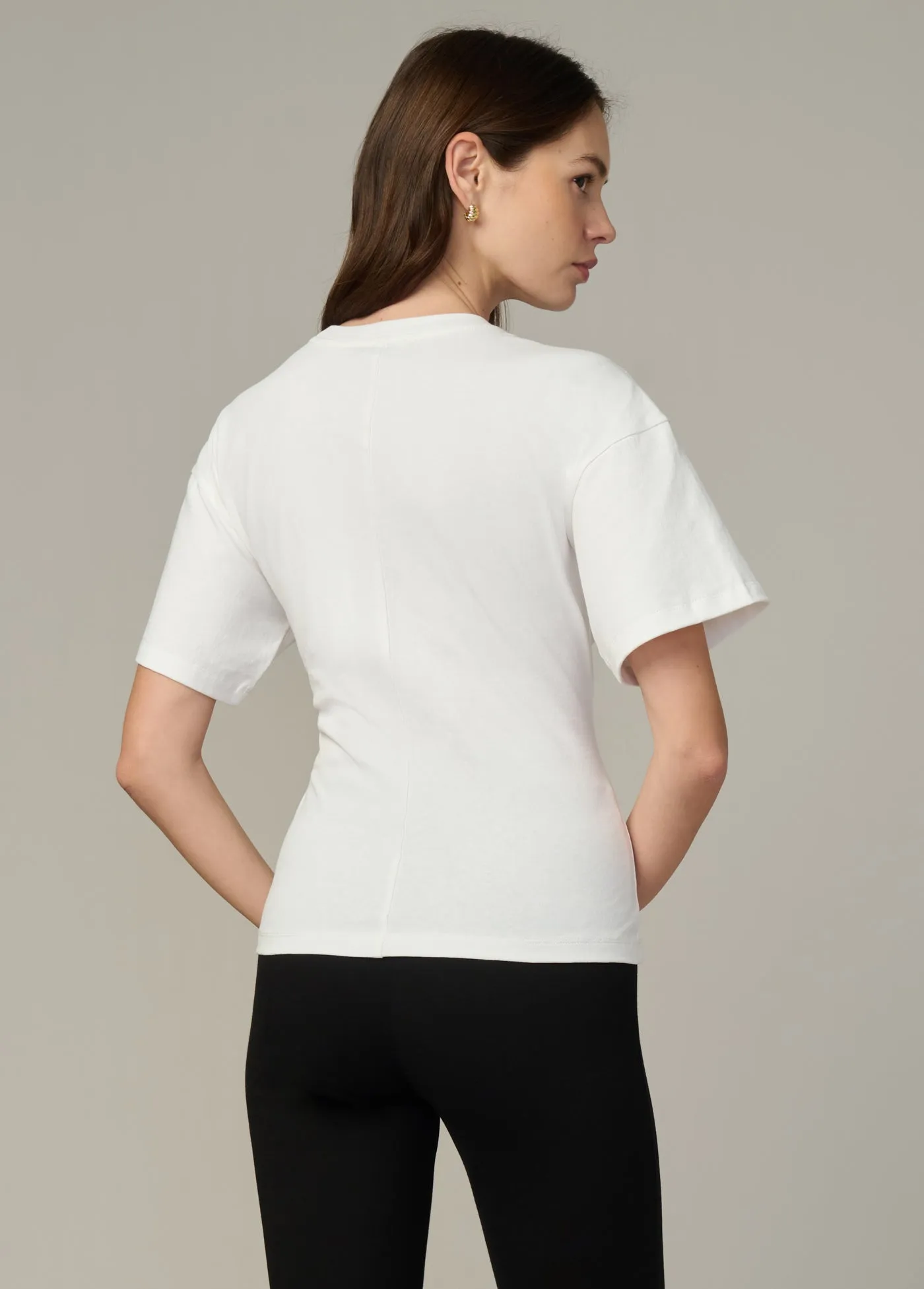 THE CINCH WAIST TEE sold by Joe's Jeans product image thumbnail 4