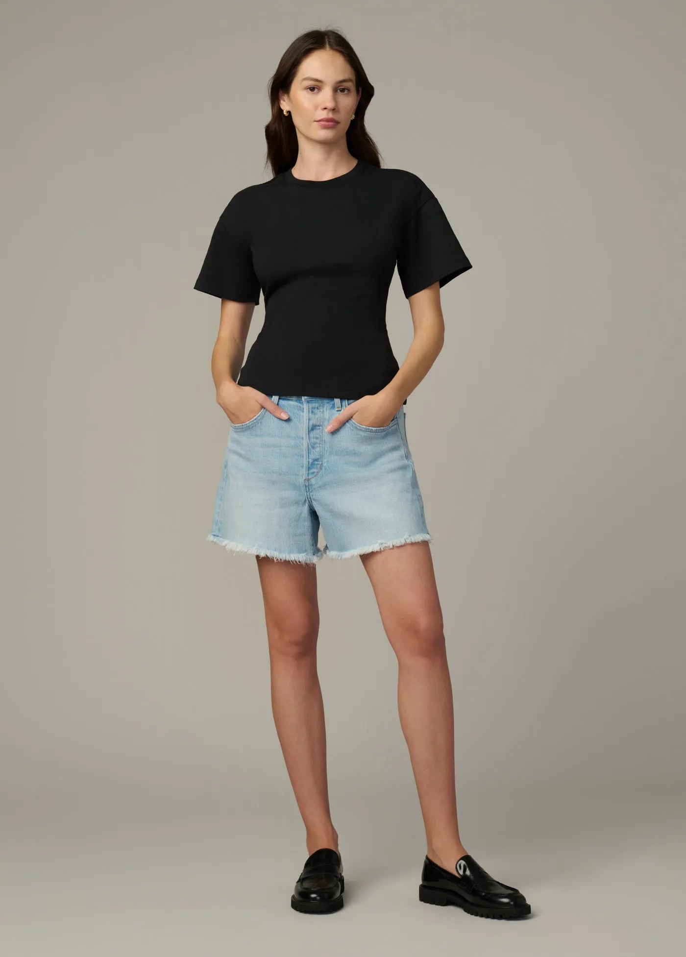 THE CINCH WAIST TEE sold by Joe's Jeans product image thumbnail 2