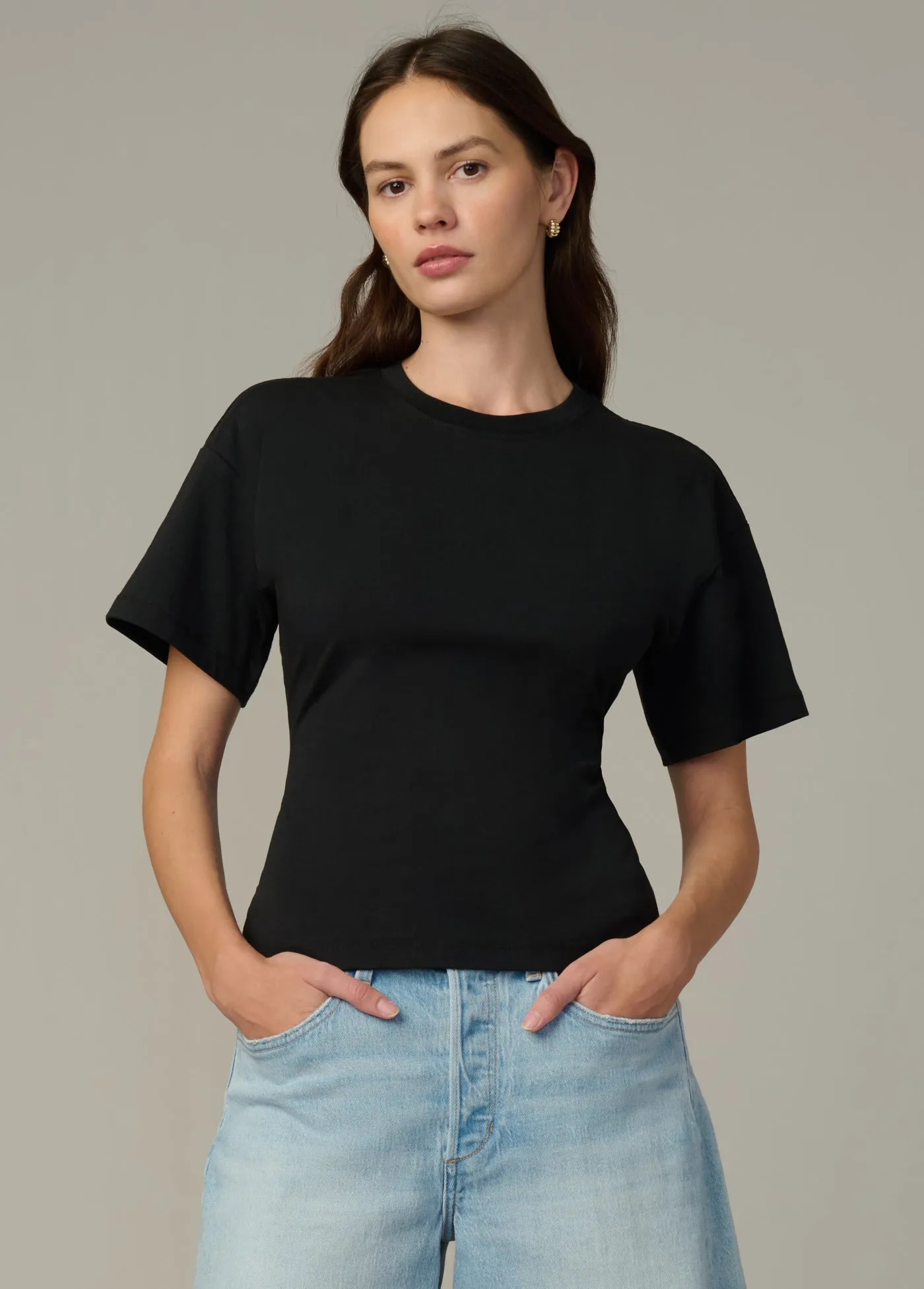 THE CINCH WAIST TEE sold by Joe's Jeans
