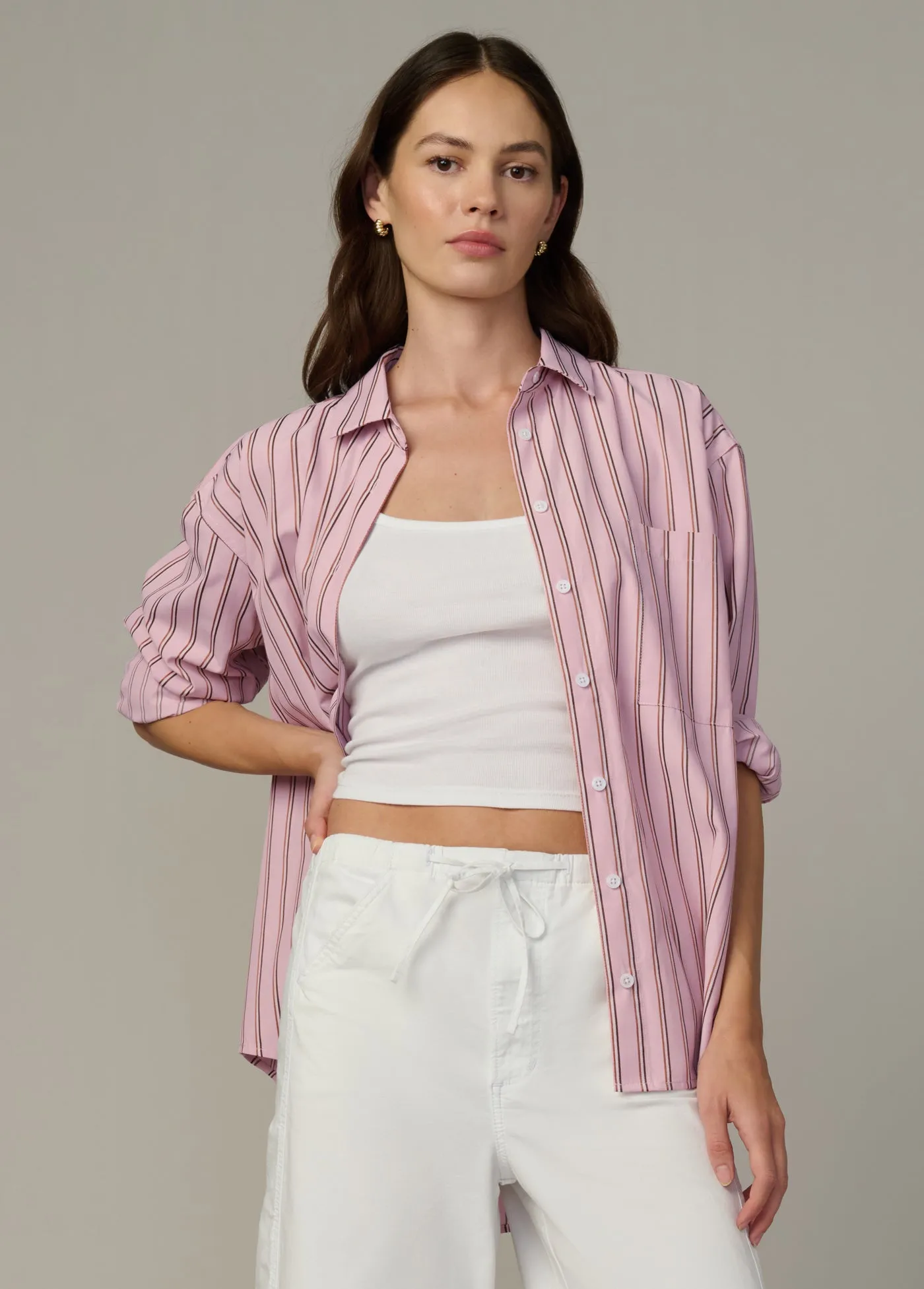 THE BOYFRIEND BUTTON DOWN SHIRT sold by Joe's Jeans