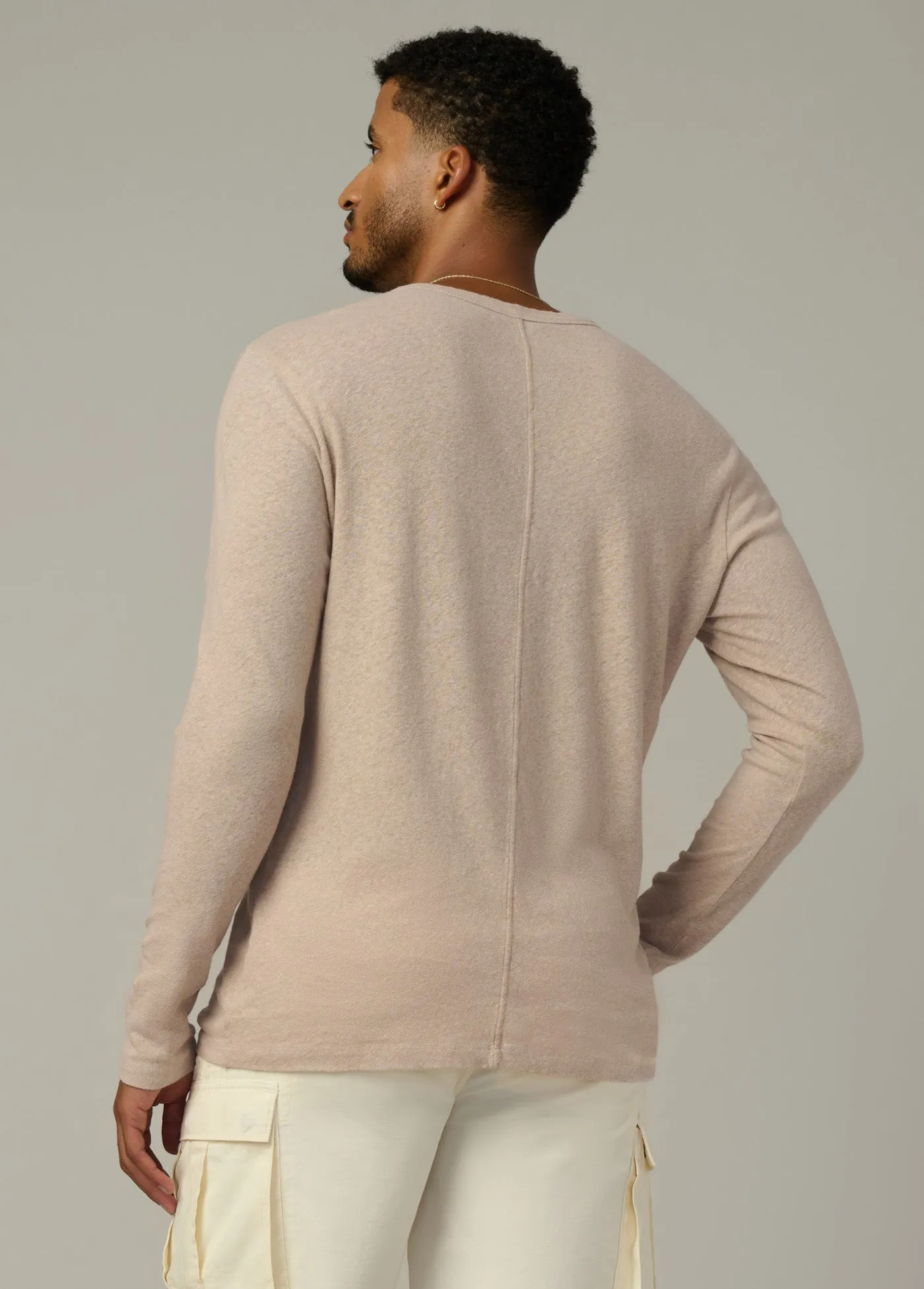 LONG SLEEVE HENLEY sold by Joe's Jeans product image thumbnail 4