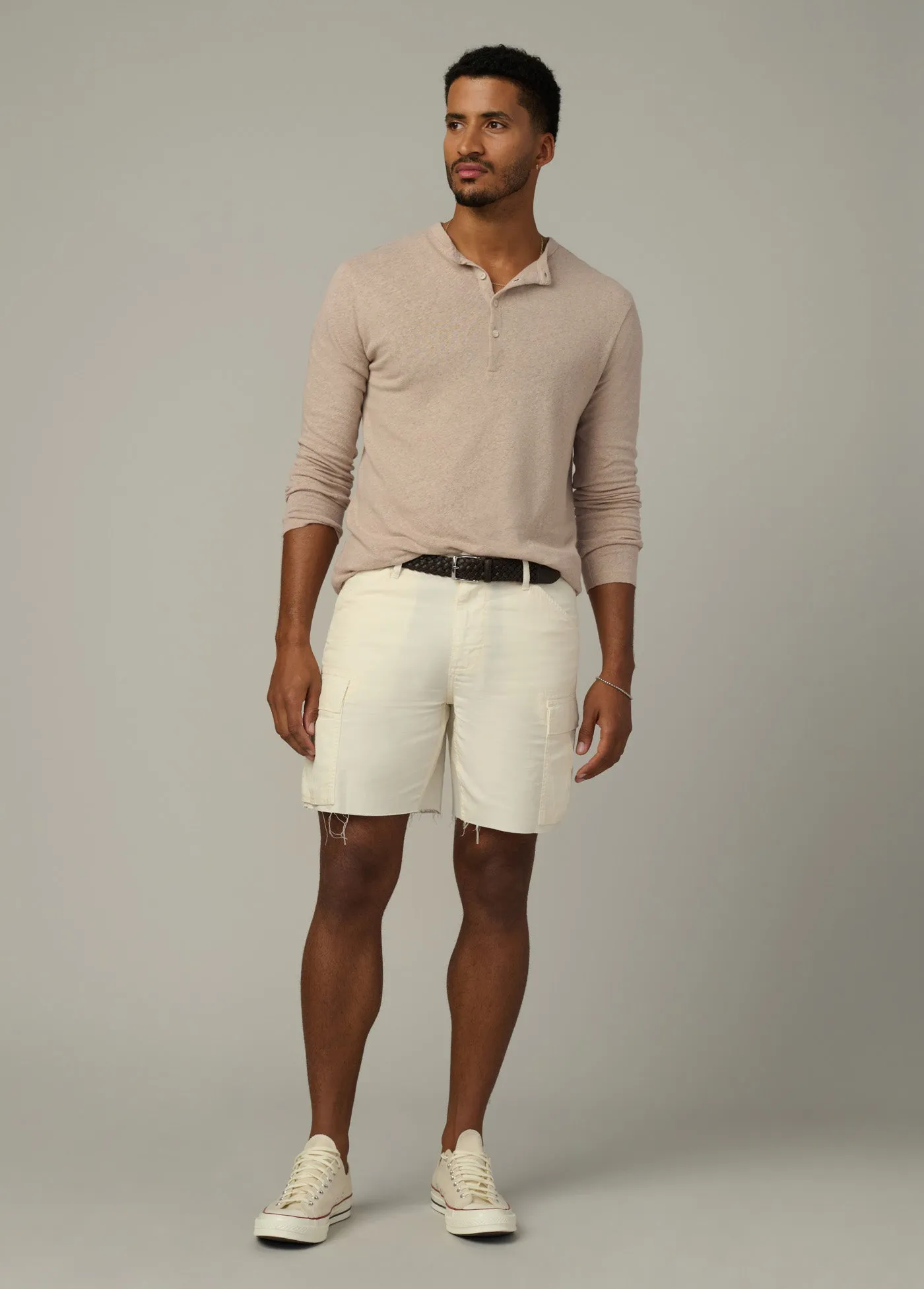 LONG SLEEVE HENLEY sold by Joe's Jeans product image thumbnail 2