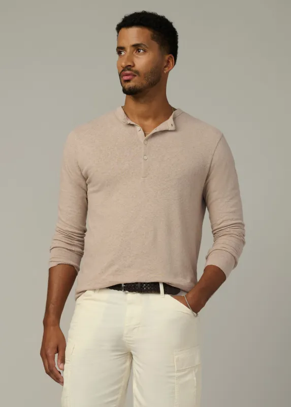 LONG SLEEVE HENLEY sold by Joe's Jeans