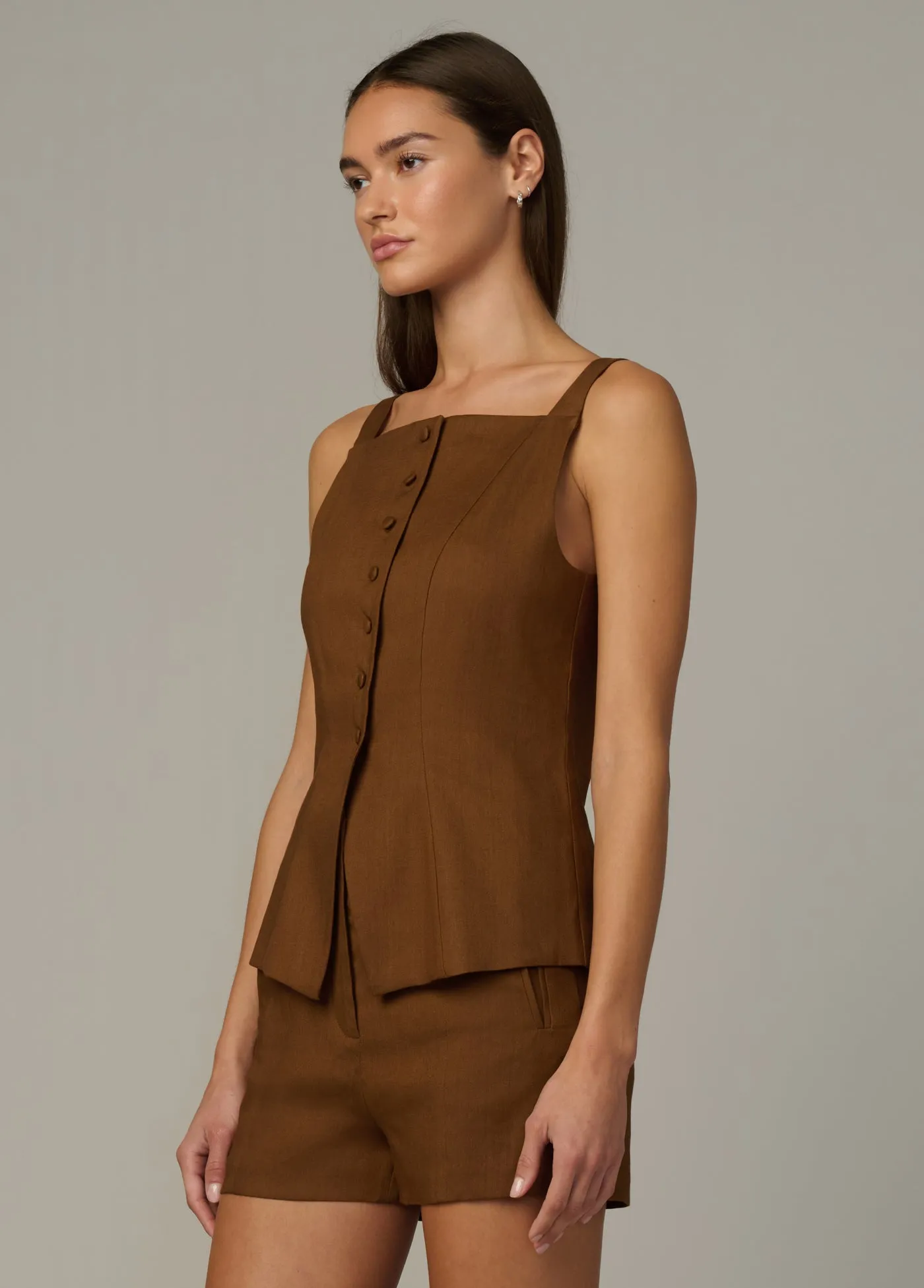 THE FRANKIE VEST sold by Joe's Jeans product image thumbnail 3