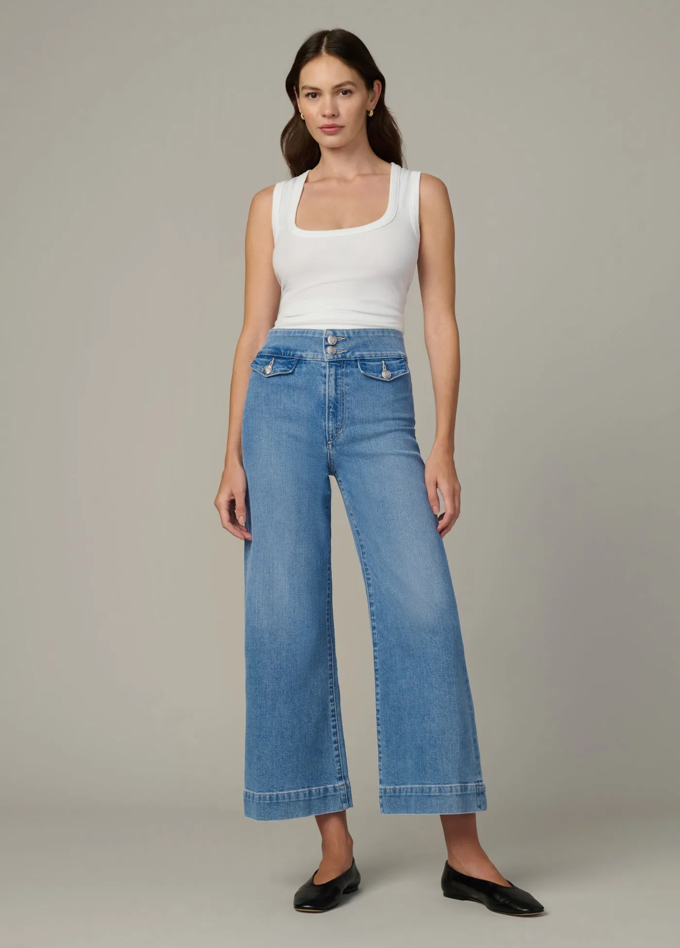 THE ELLIA WIDE LEG ANKLE sold by Joe's Jeans
